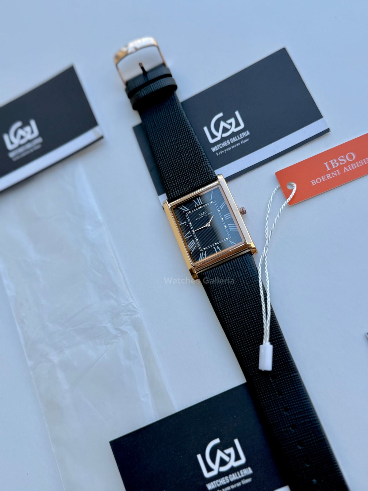 IBSO Tank Watch (Black) IBSO2232 Watches Galleria