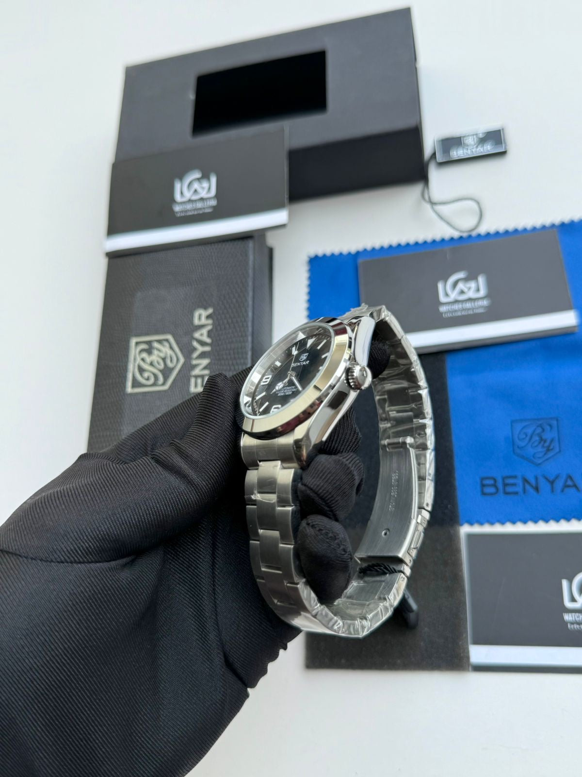 Benyar Explorer Automatic (Black) BY5177 Watches Galleria