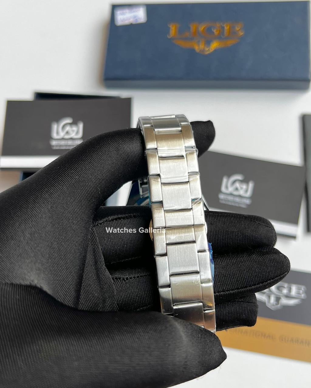 Lige Submariner Quartz (Black) LG10045
