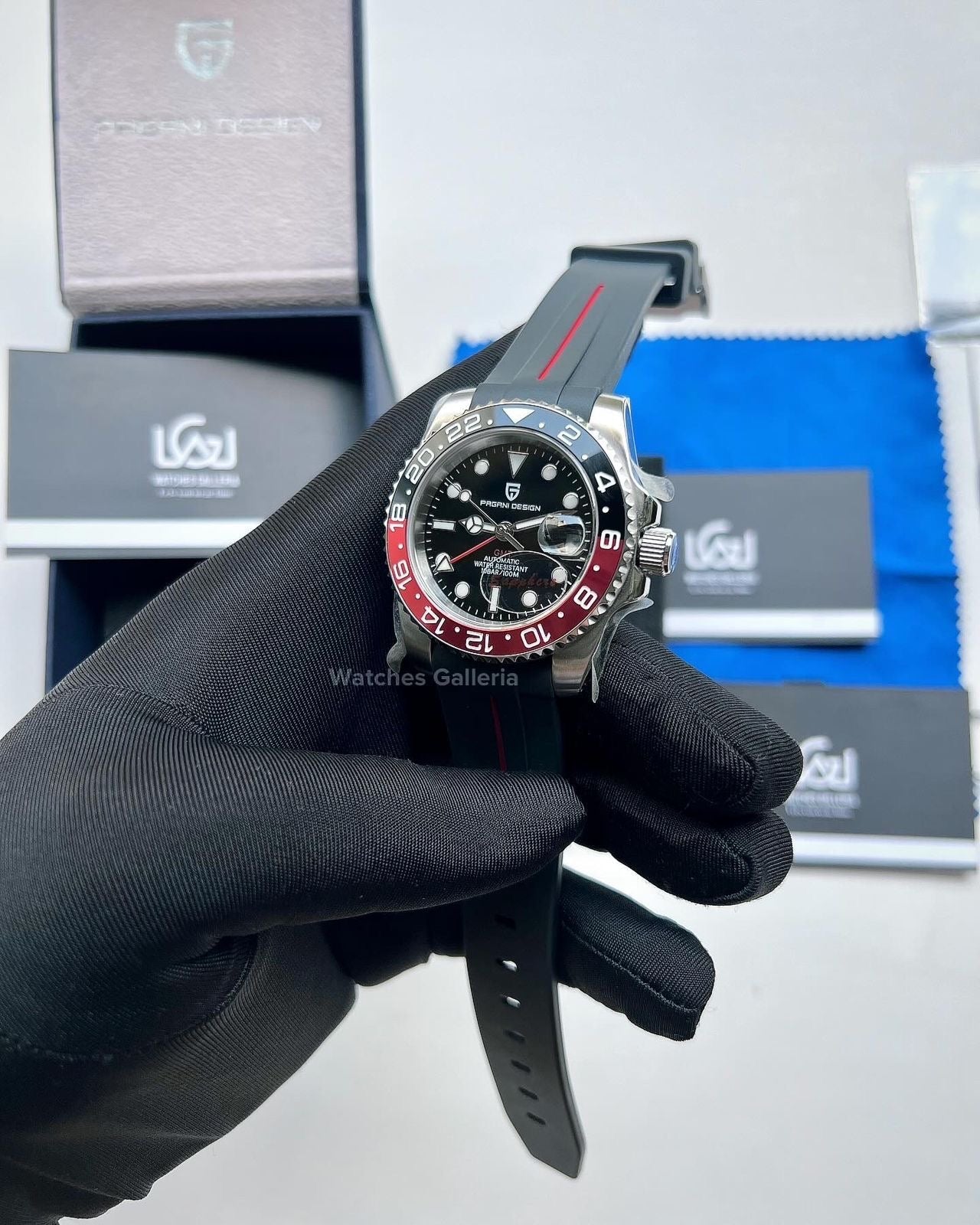 Pagani Design GMT Master Coke (Silicon Exclusive) PD1662 Watches Galleria