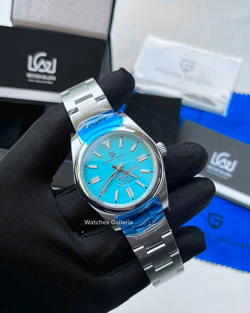 Pagani Design Oyster Perpetual Automatic (Tifanny Blue) PD1690