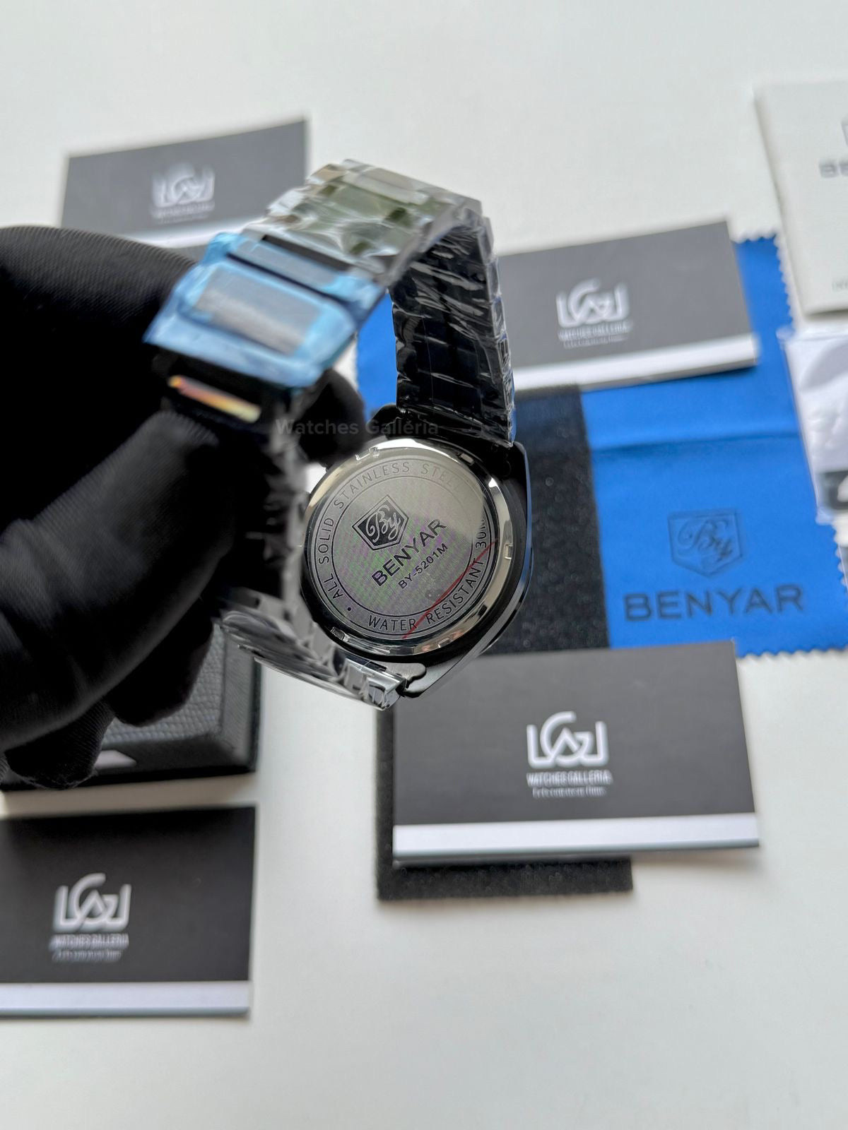 Benyar Chronograph Quartz (Black/Red) BY5201 Watches Galleria Š Copyrights All Right Reserved