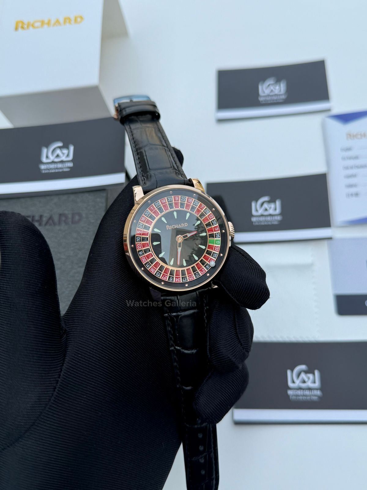 Richard Casino Automatic (Black) RH002 Watches Galleria