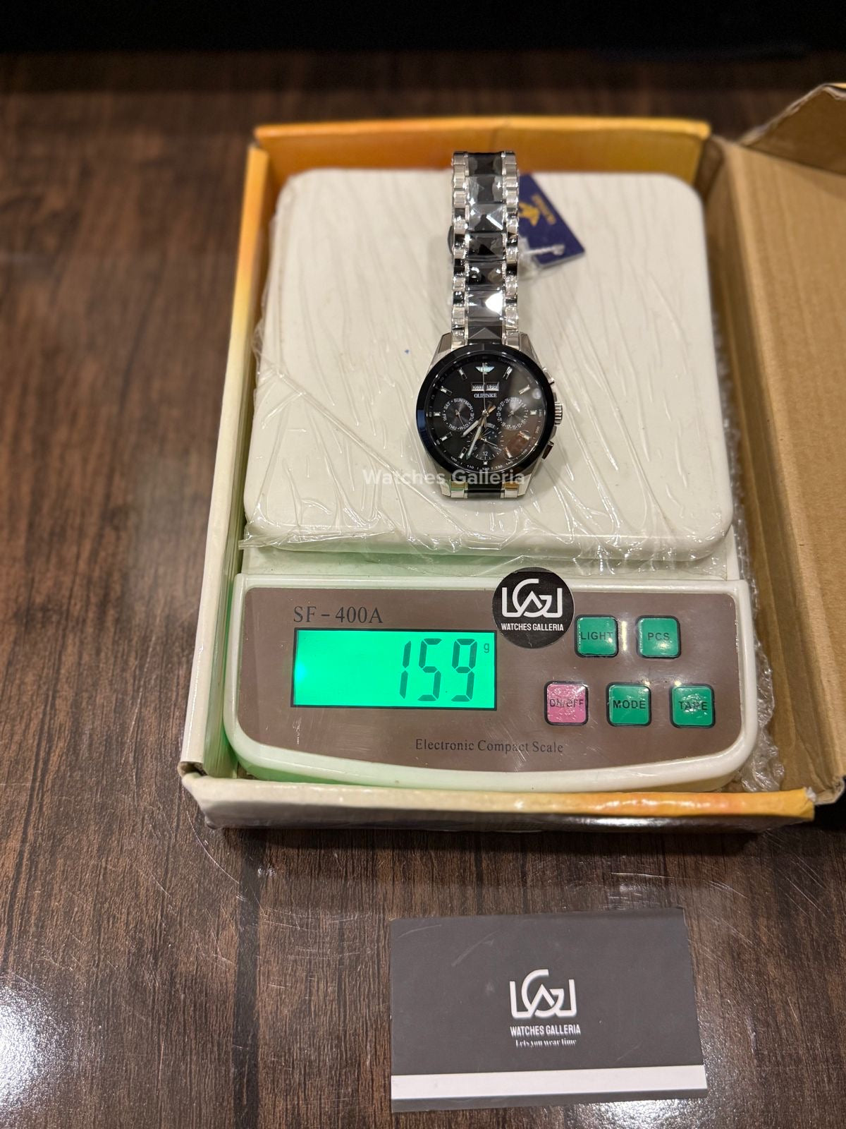 Oupinke Moonphase Two Tone Automatic (Silver/Black) Oupinke3238 Watches Galleria
