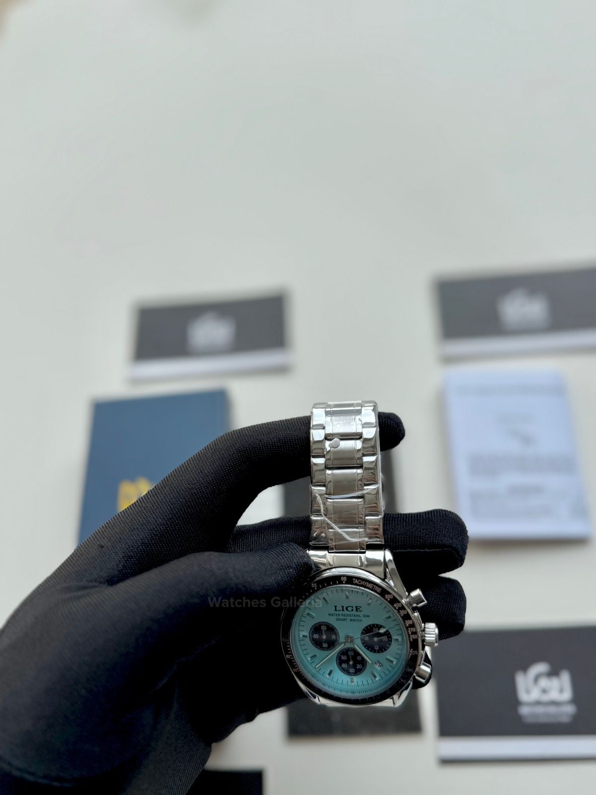 Lige Speedmaster Moonswatch Quartz (Tifanny) Lige89137 Watches Galleria © Copyrights All Right Reserved