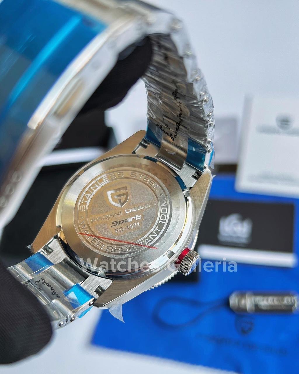Pagani Design Black Bay Automatic (Black Blue Gradient) PD1671 âDISCONTINUEDâ