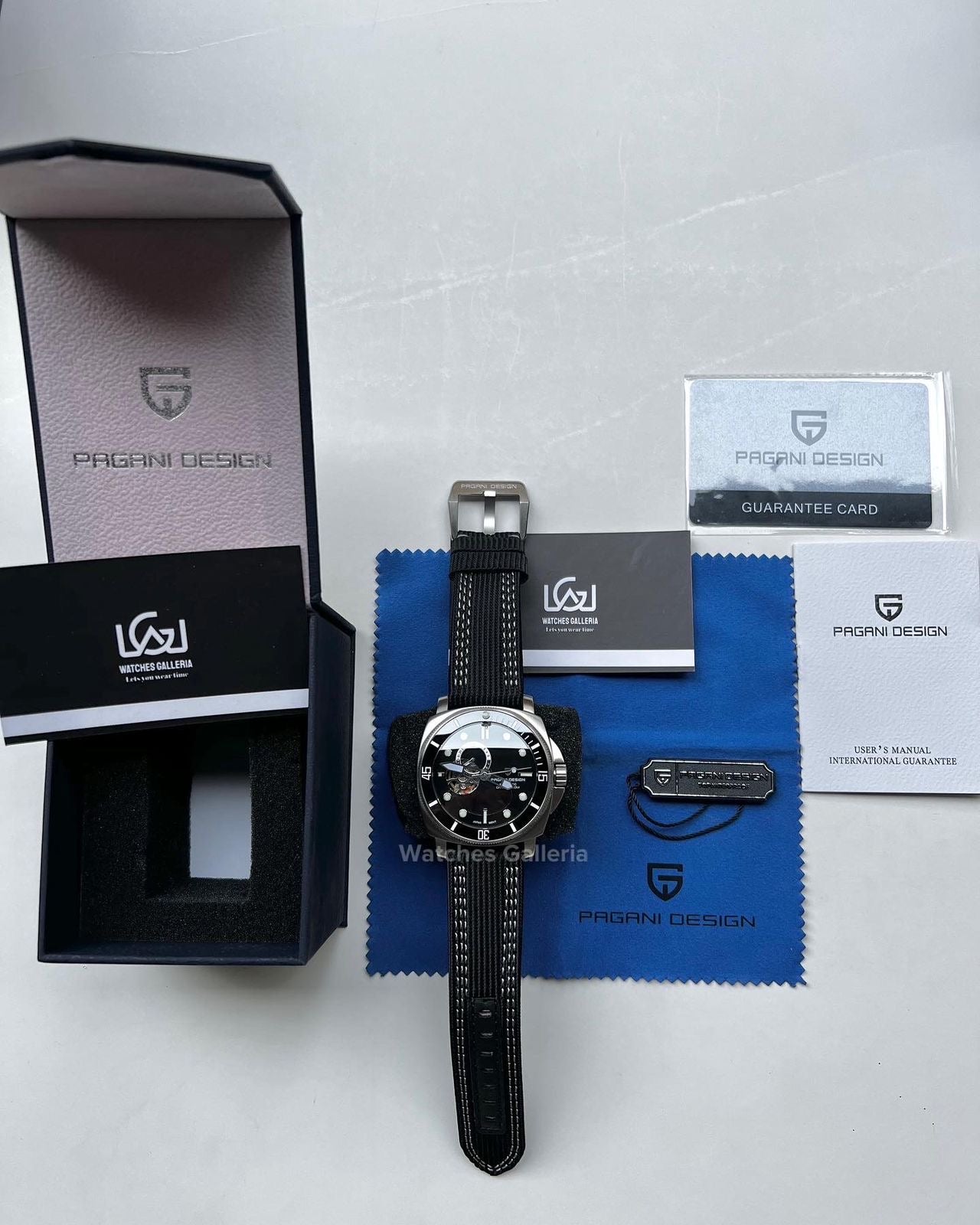 Pagani Design Submersible Black Dial PD1736