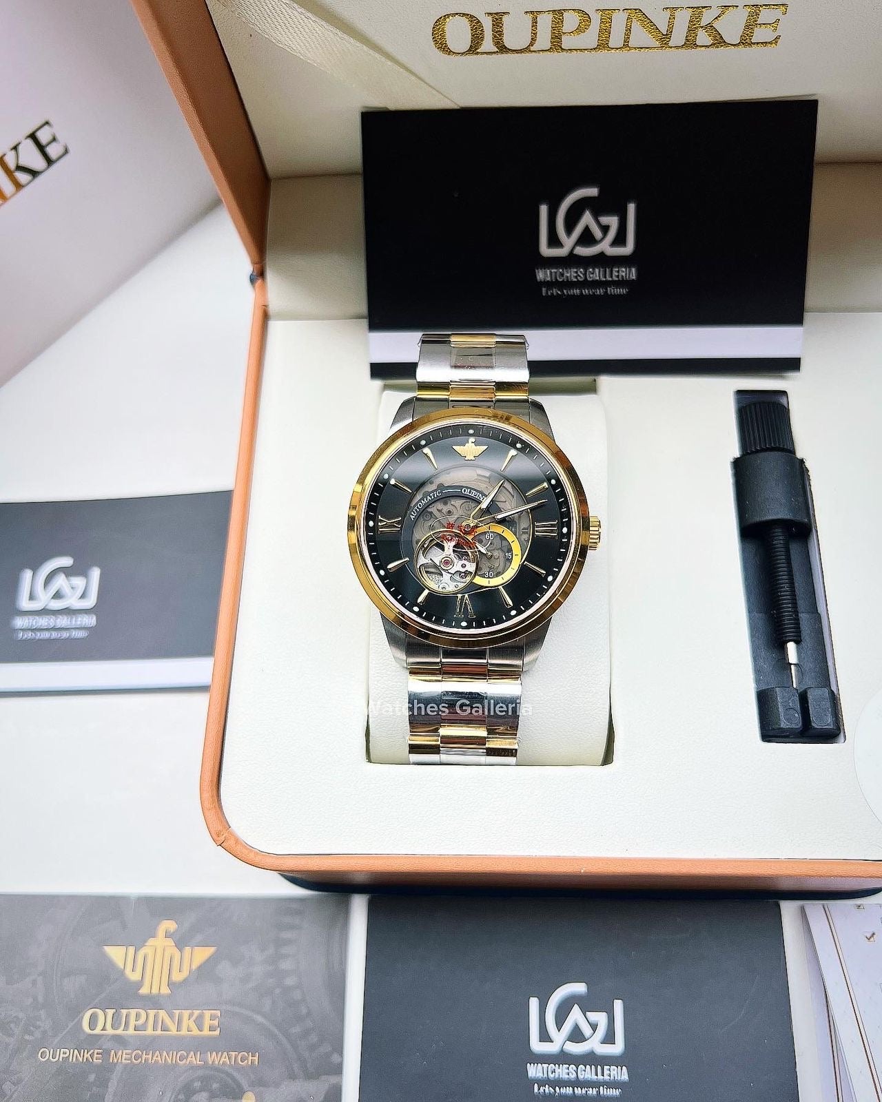 Oupinke Open Heart Automatic Two Tone G3190