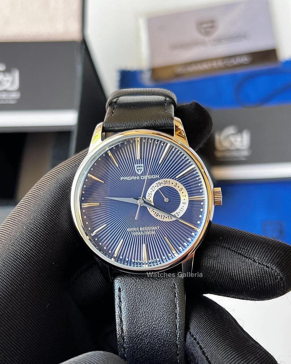 Pagani design Cocktail Time Quartz (Silver/Blue) PD1654