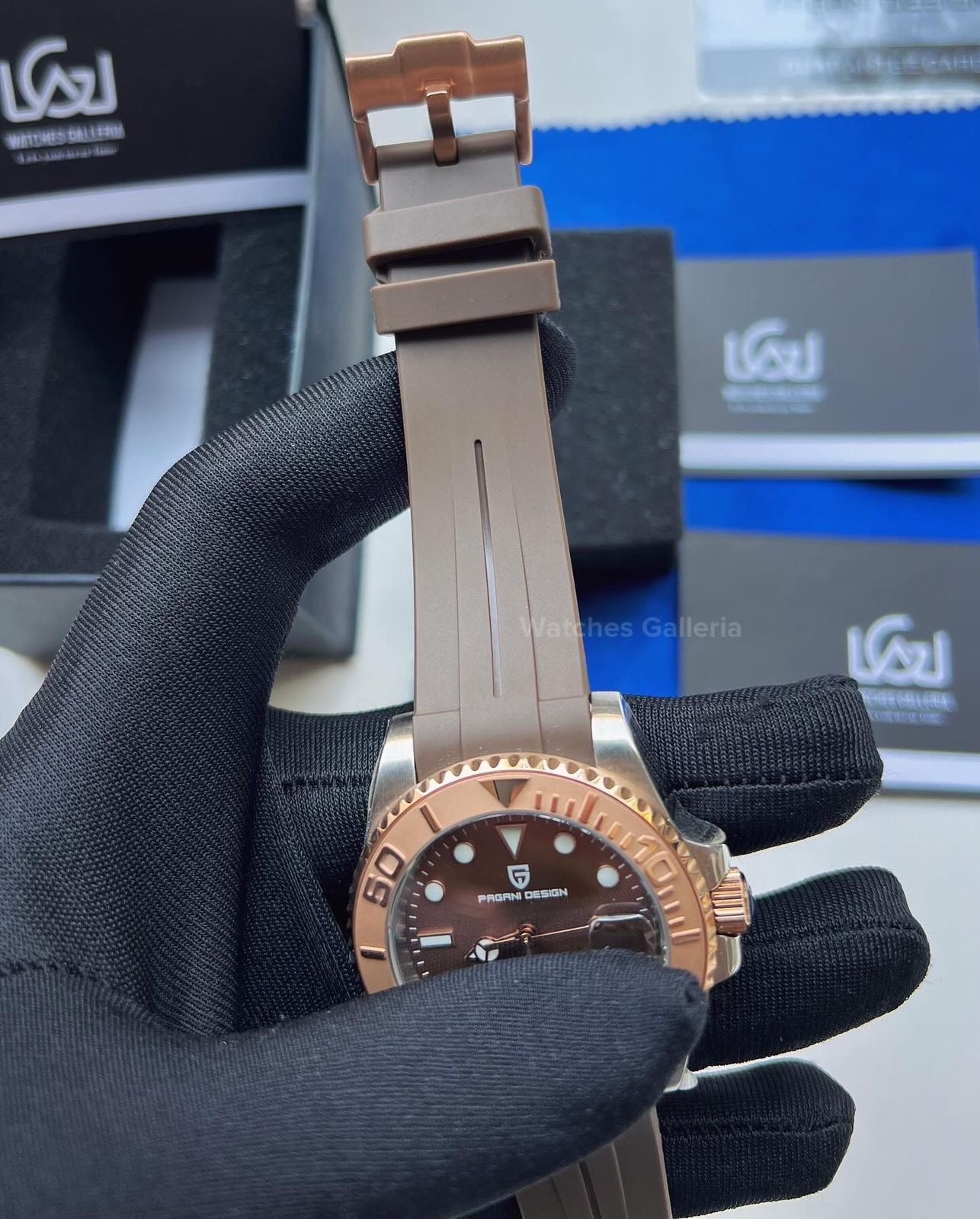 Pagani Design YachtMaster Automatic (Rose Gold) PD1651