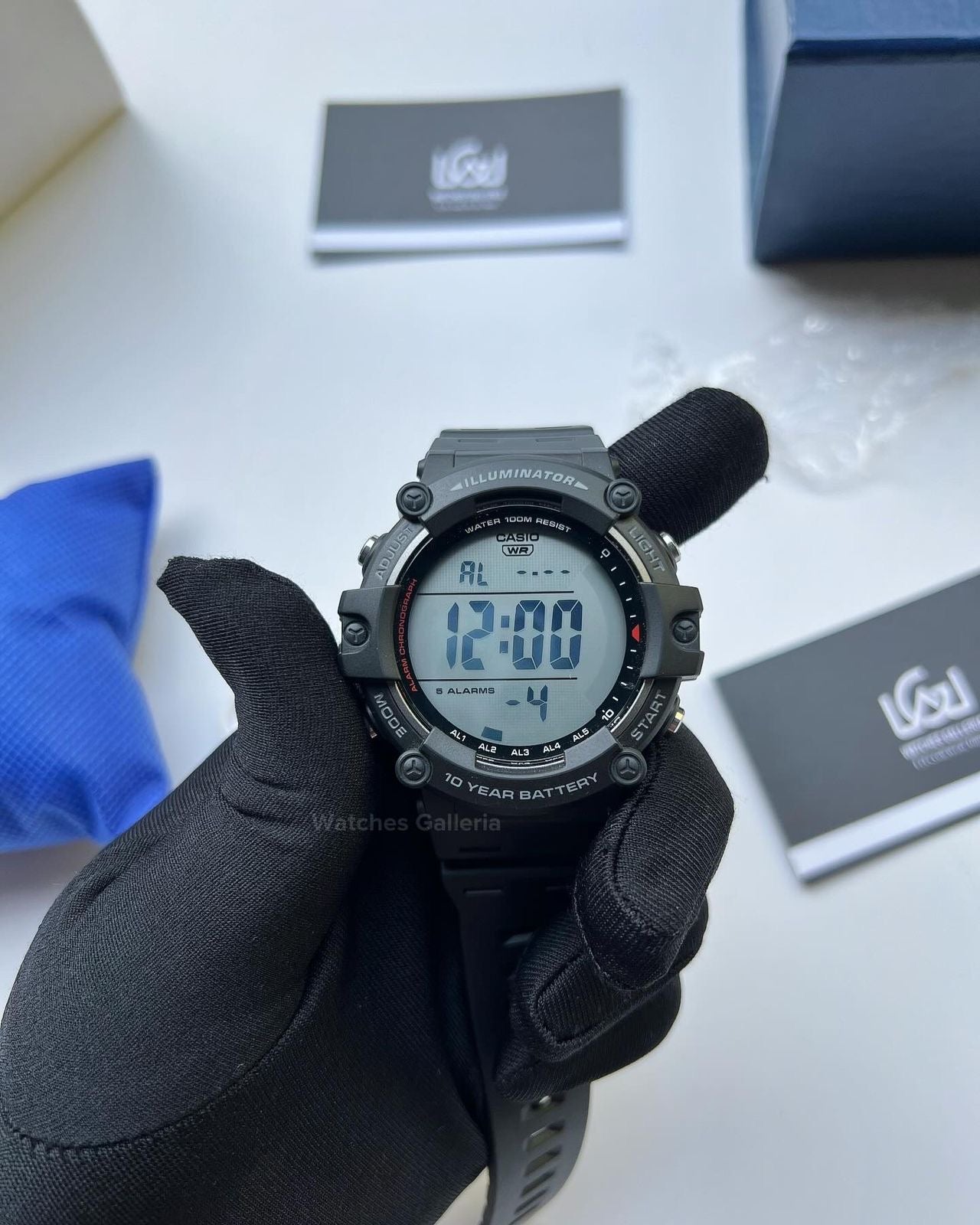 Casio Sports Digital Watch AE1500WH Watches Galleria