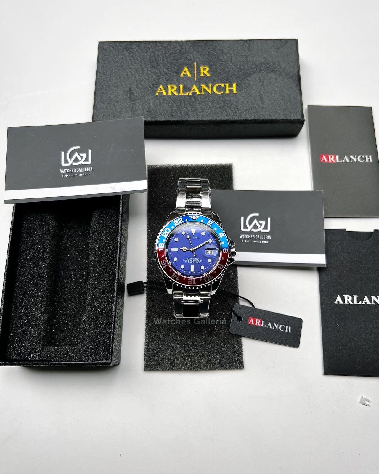 Arlanch Submariner Quartz Pepsi AR3050