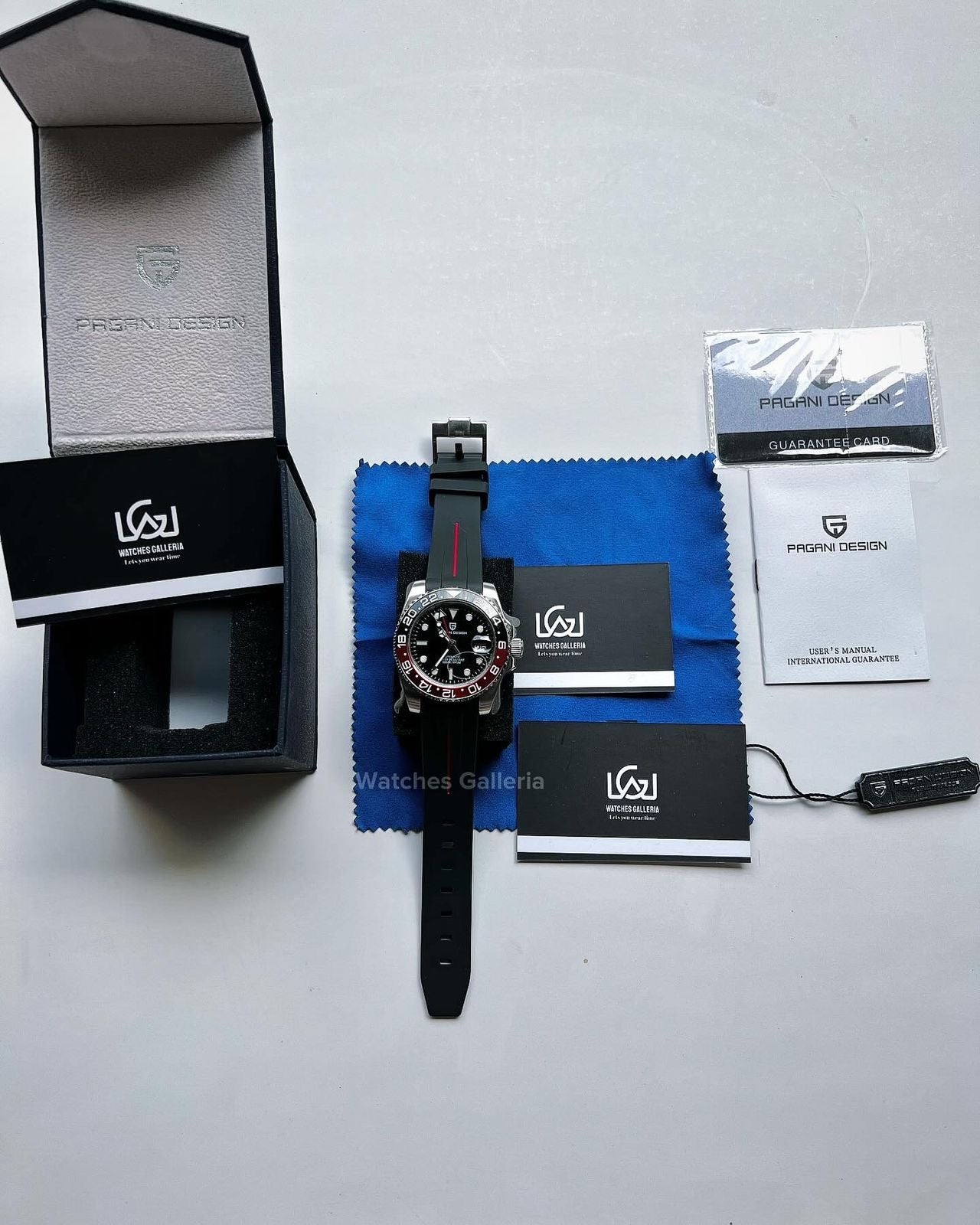 Pagani Design GMT Master Coke (Silicon Exclusive) PD1662 Watches Galleria