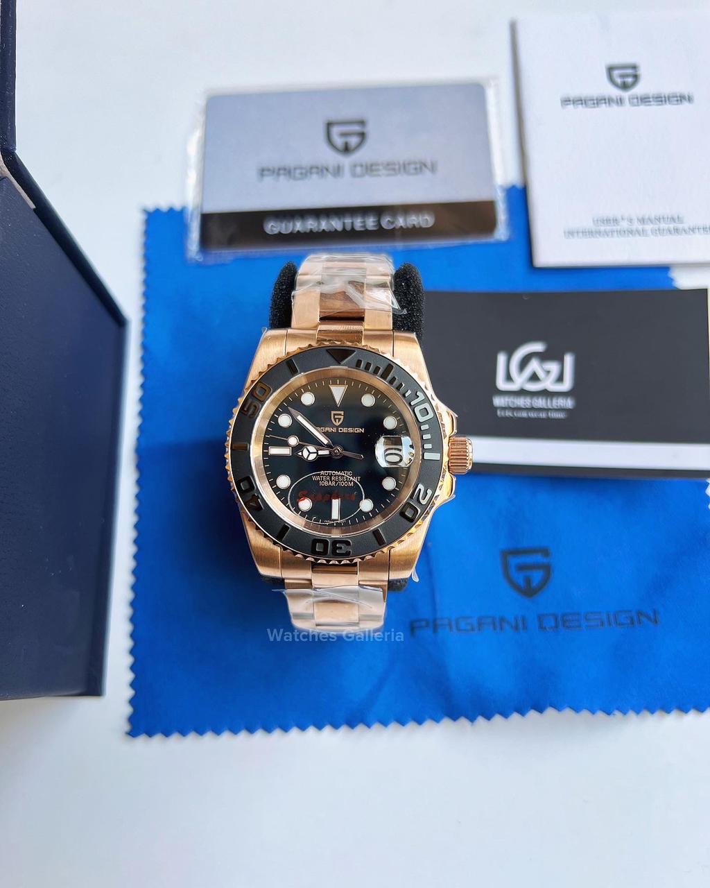 Pagani Design YachtMaster Automatic (Rose Gold) PD1651 (Special Edition)