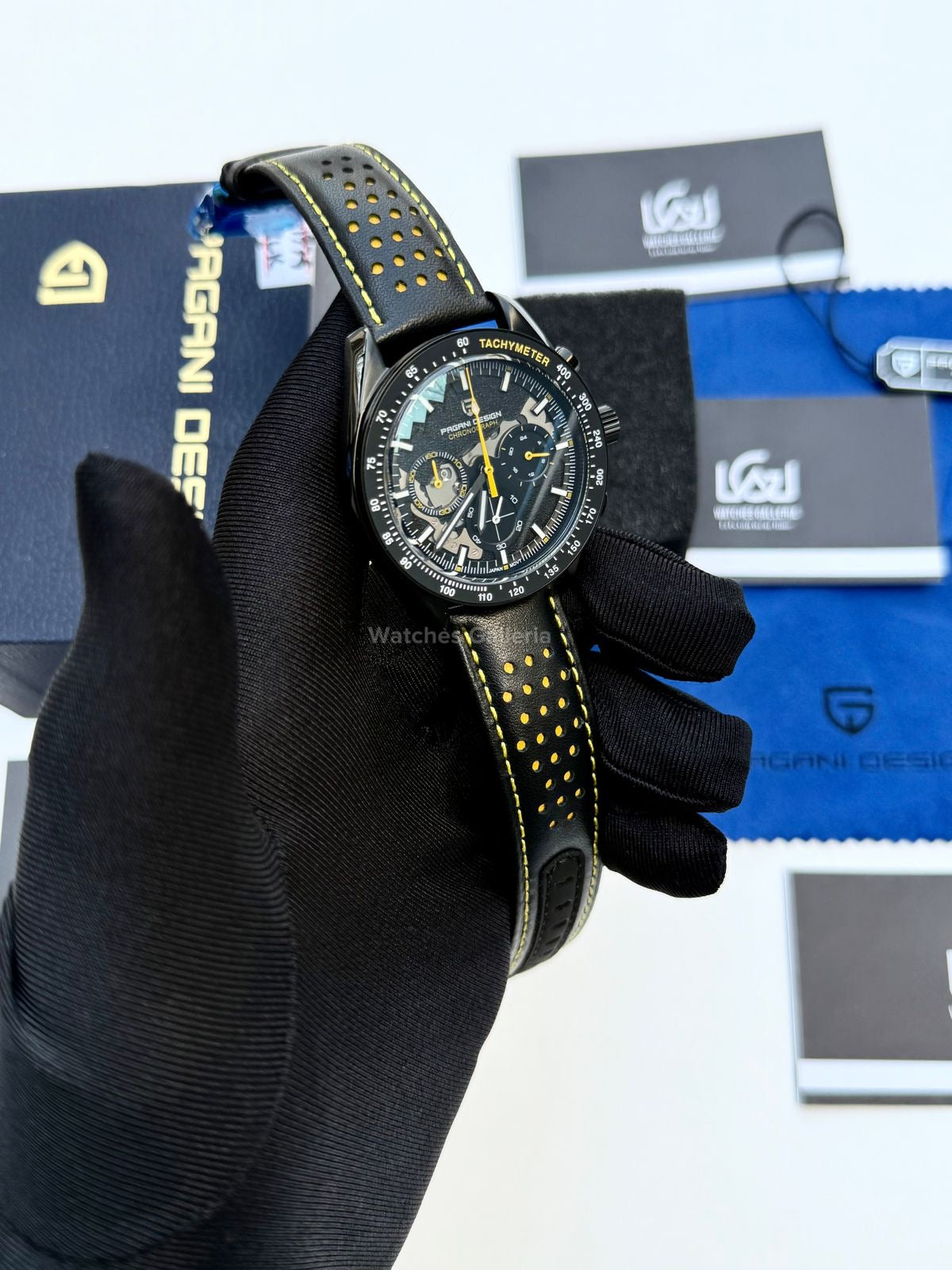 Pagani Design Speedmaster Dark Side of the Moon Apollo 8 Quartz PD1779 Watches Galleria