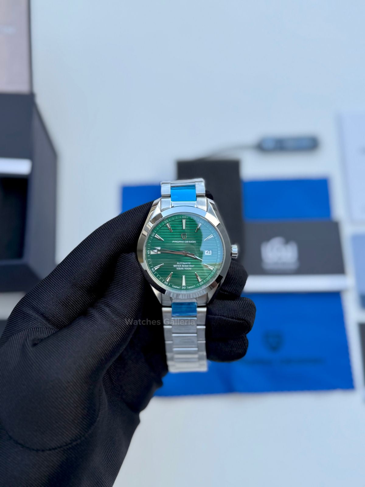 Pagani Design Aqua Terra (Green) PD1688 Watches Galleria