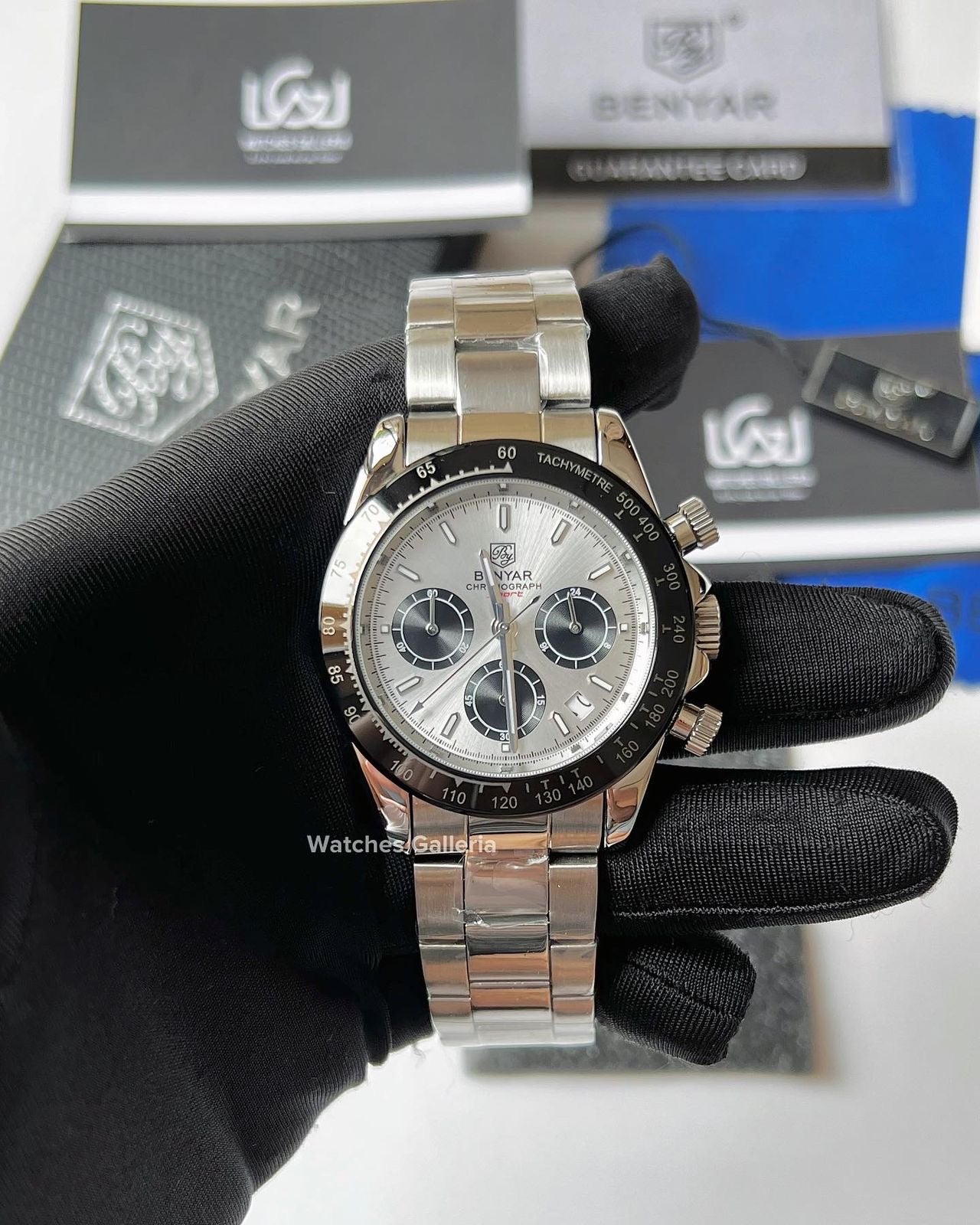Benyar Daytona Quartz (Silver) BY5169