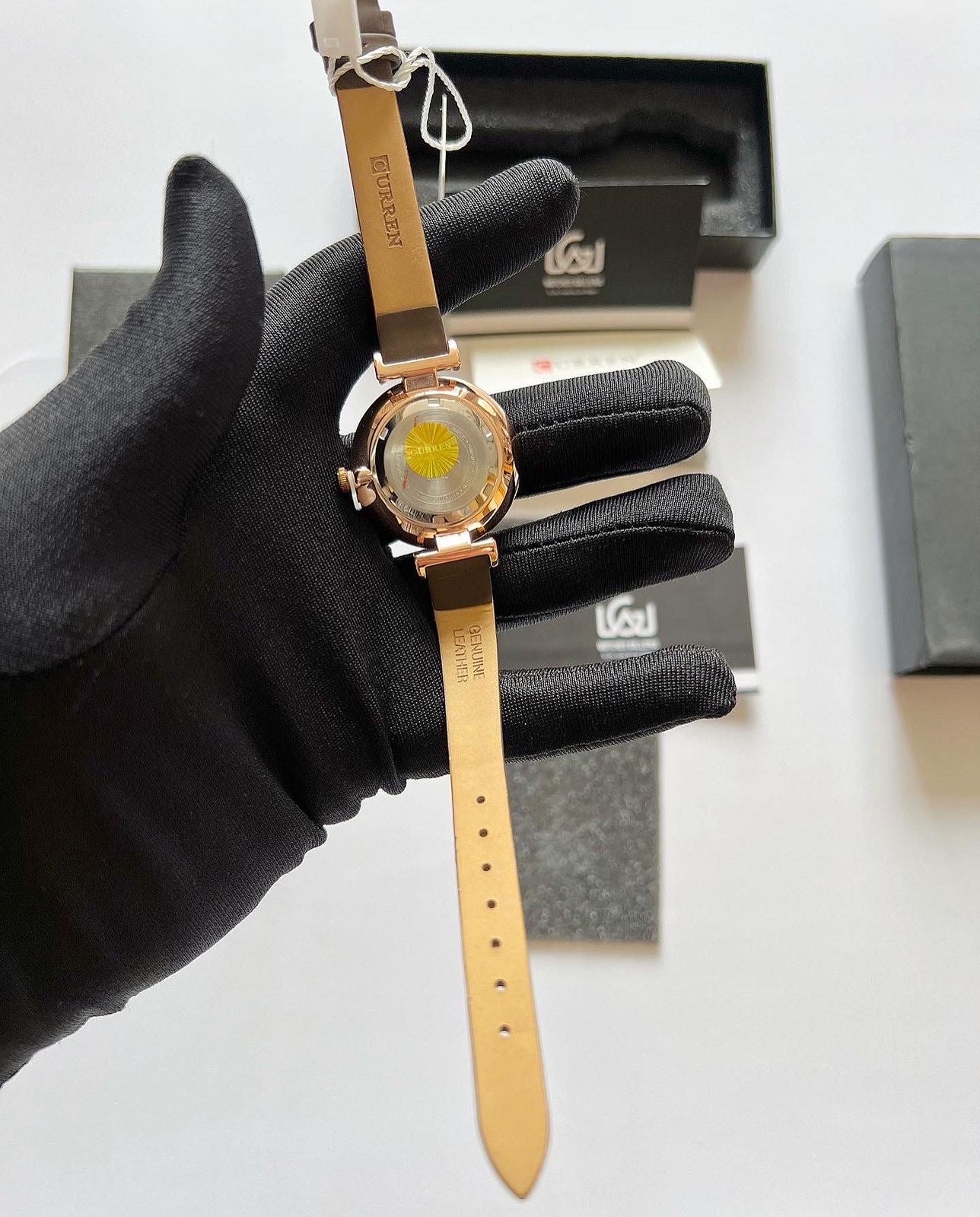 Curren Ladies Watch (Light Brown) C9079