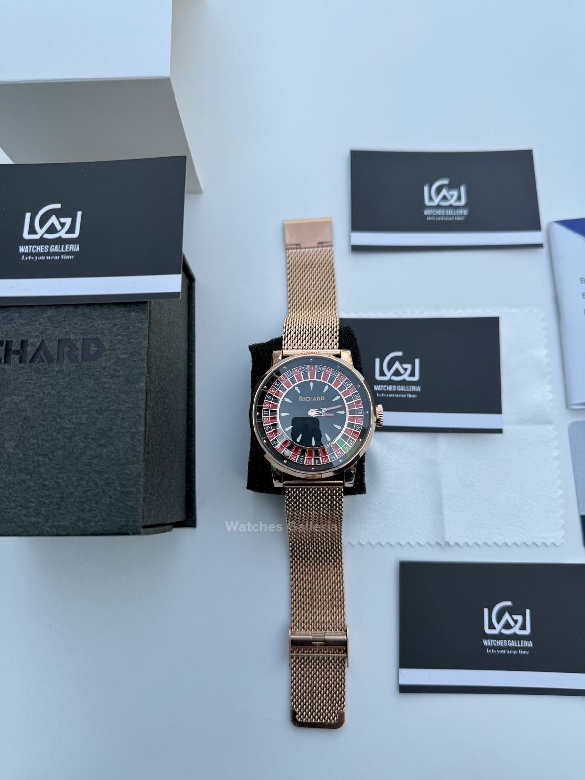 Richard Casino Automatic (Mesh Bracelet) RH002 Watches Galleria