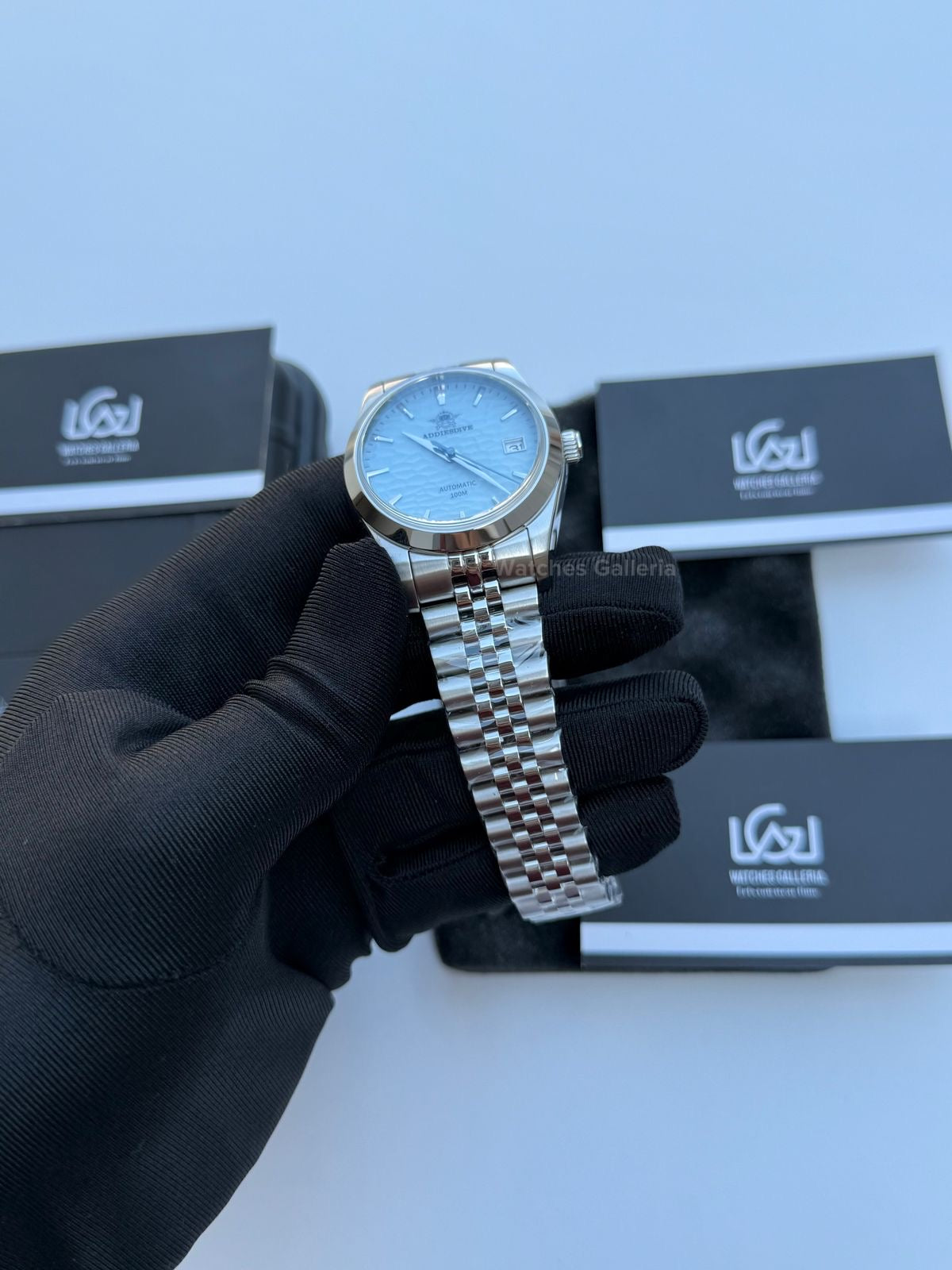 Addiesdive Omiwatari (Ice Blue) Japan Automatic Movement AD2118 Watches Galleria