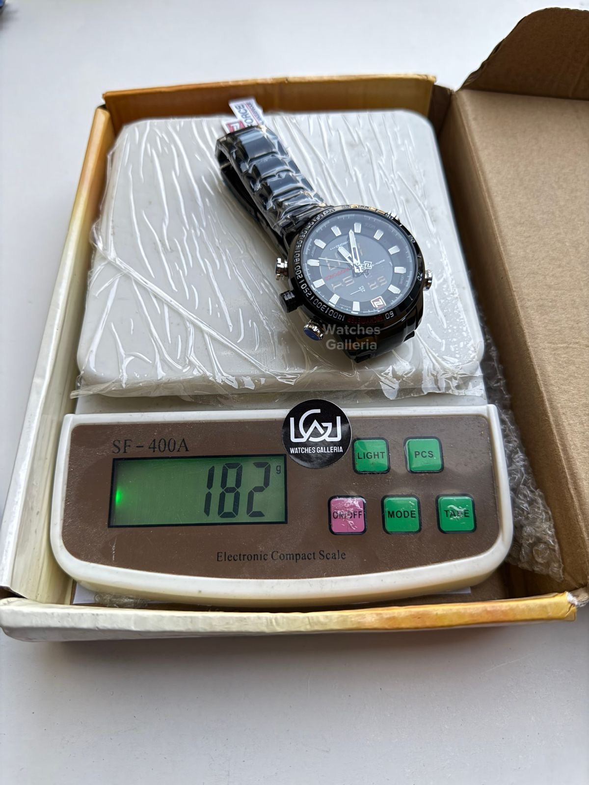 Naviforce Dual Analog and Digital Watch (Black) NF9093M Watches Galleria