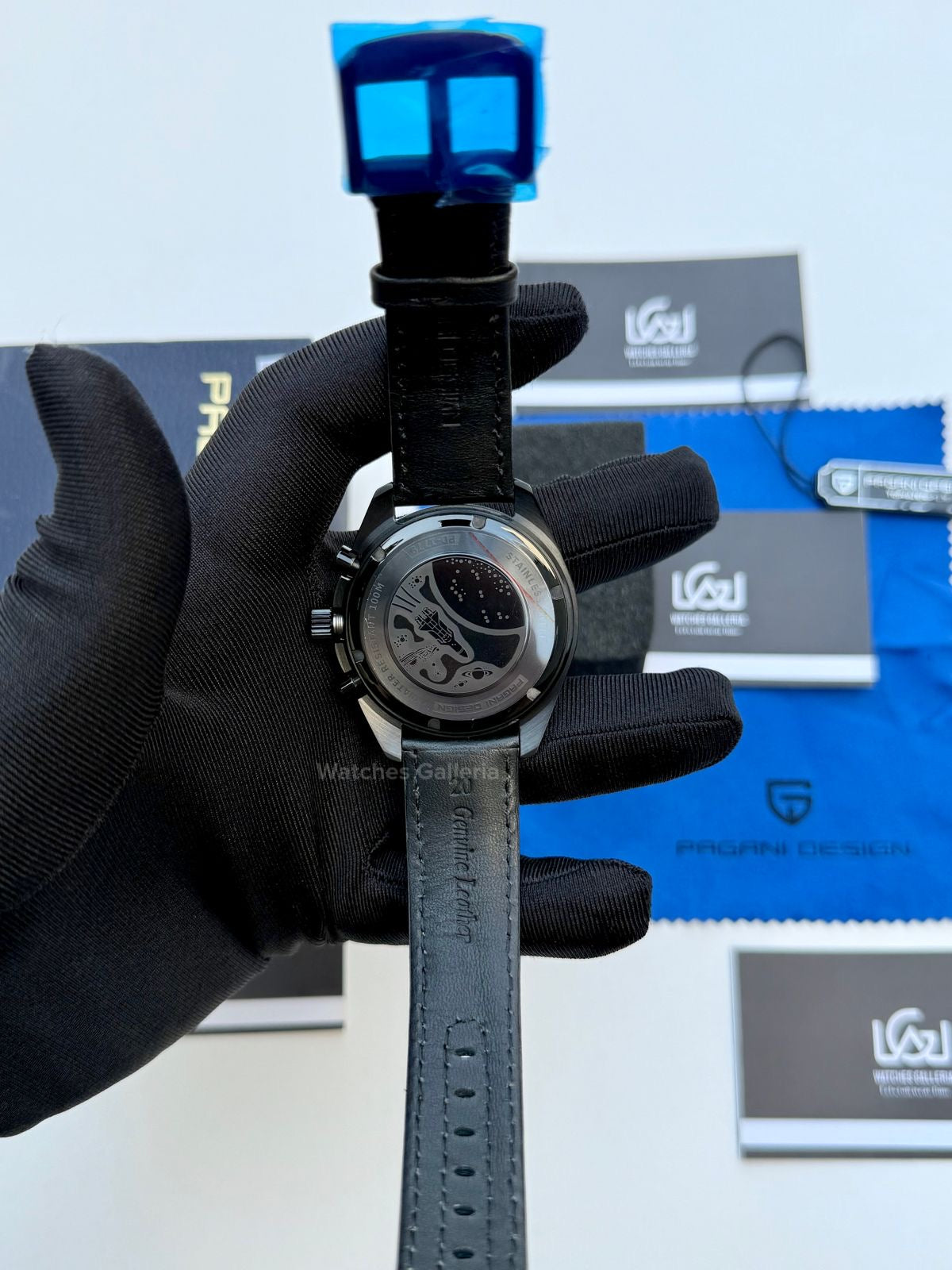 Pagani Design Speedmaster Dark Side of the Moon Apollo 8 Quartz PD1779 Watches Galleria