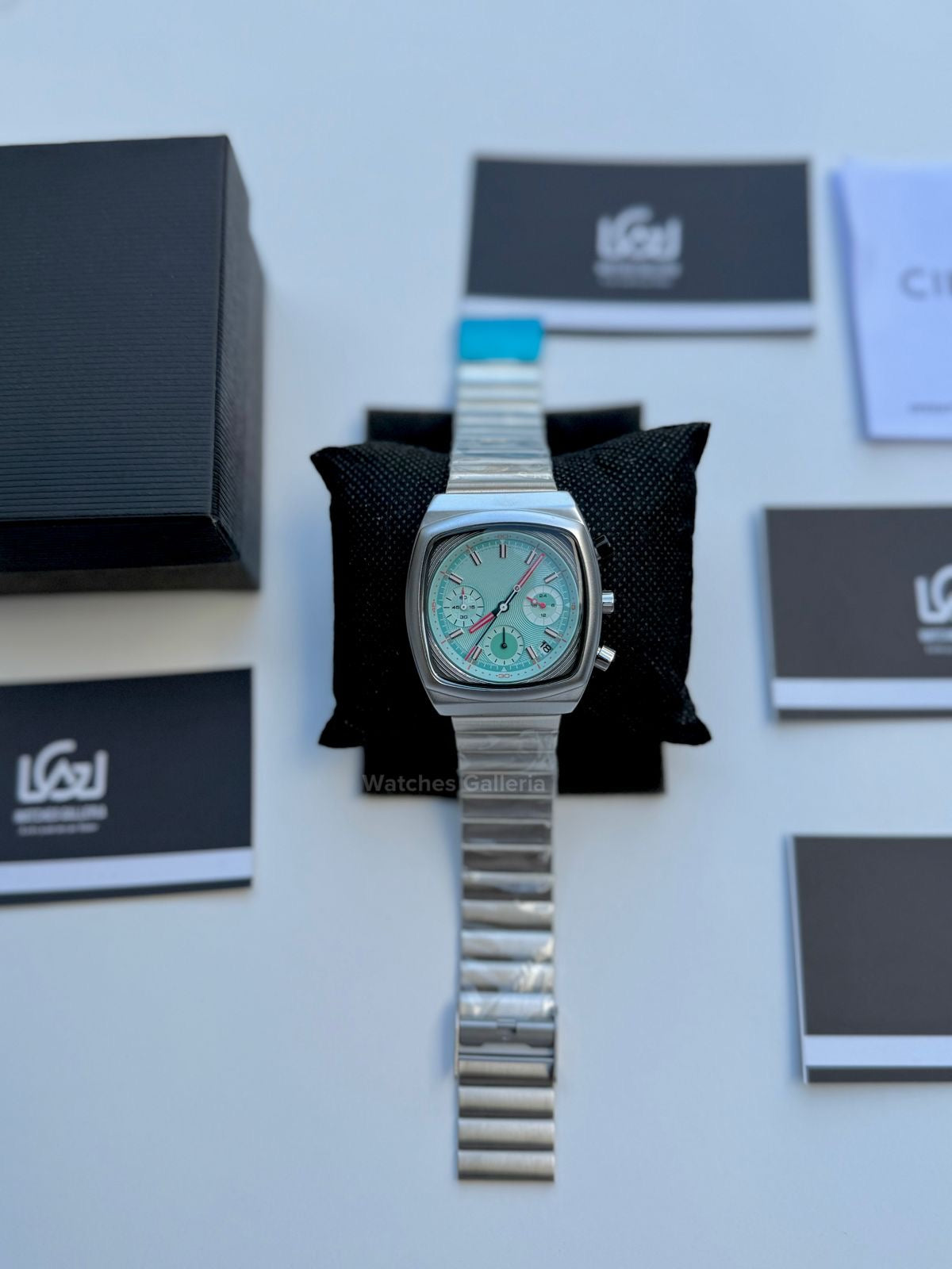 Ciloa Aqua Chronograph Steel Quartz ciloa501 Watches Galleria