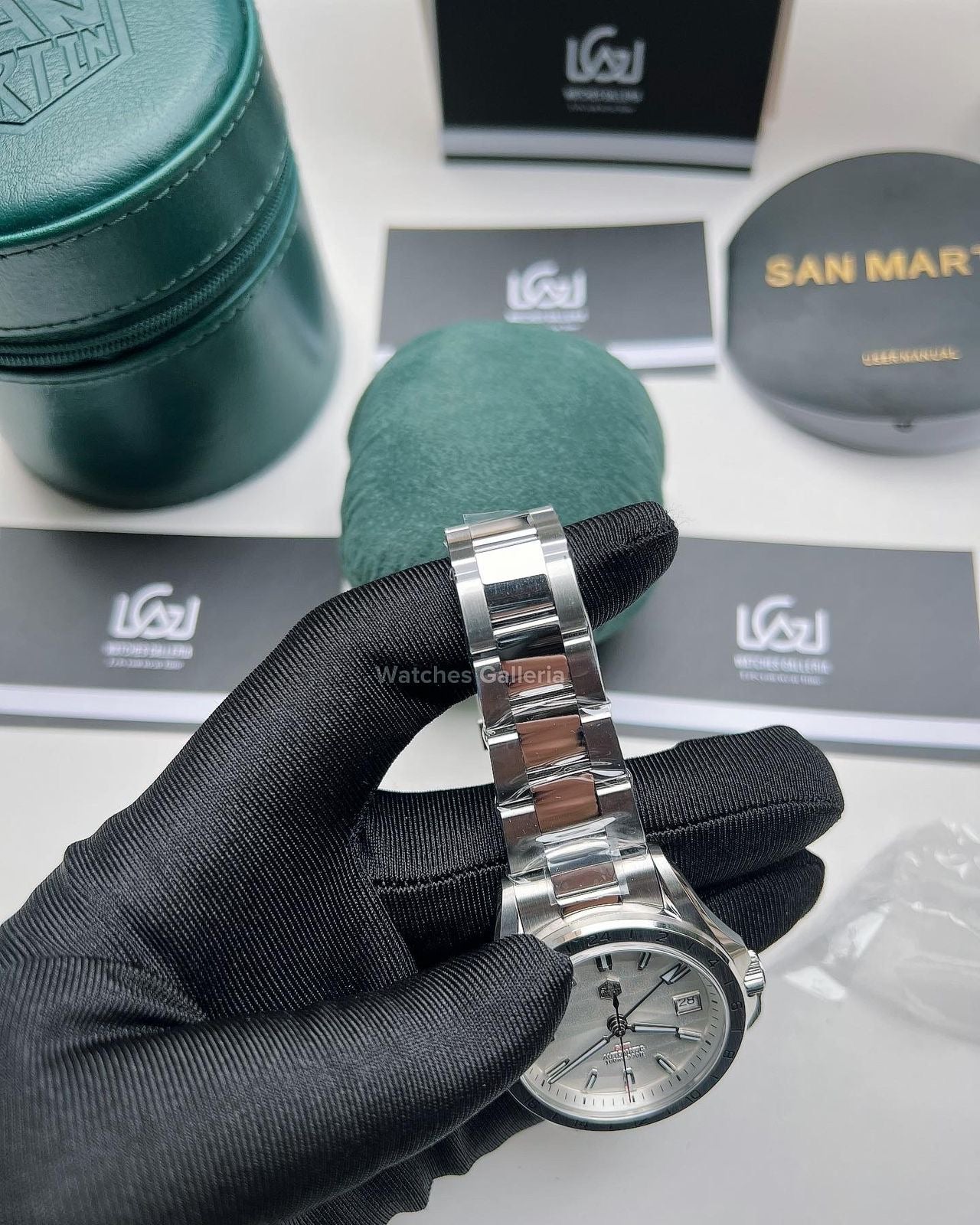 San Martin Desert White Automatic SN0129