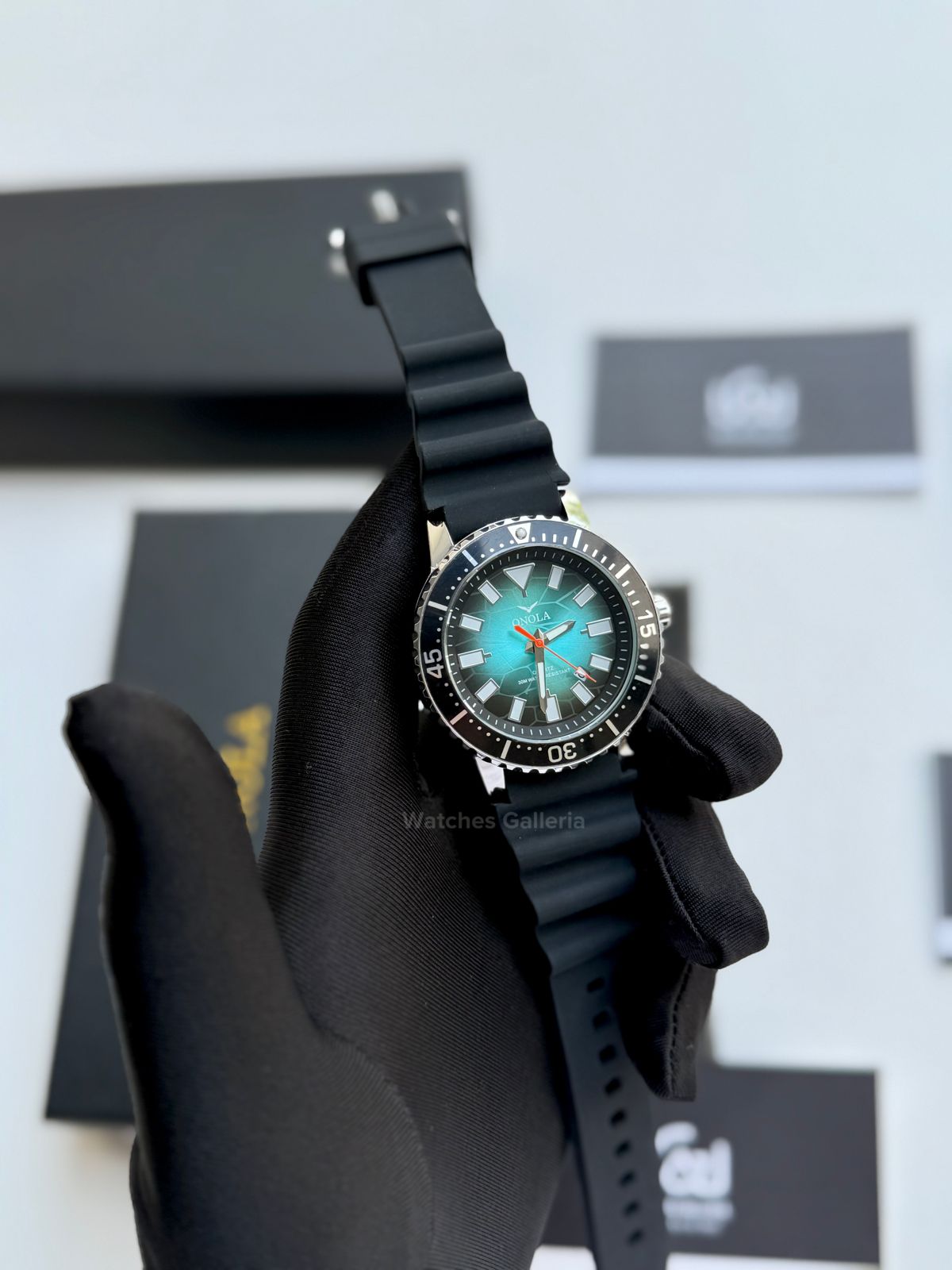 Onola Sports Diving Style Quartz (Blue Gradient) ON3850 Watches Galleria