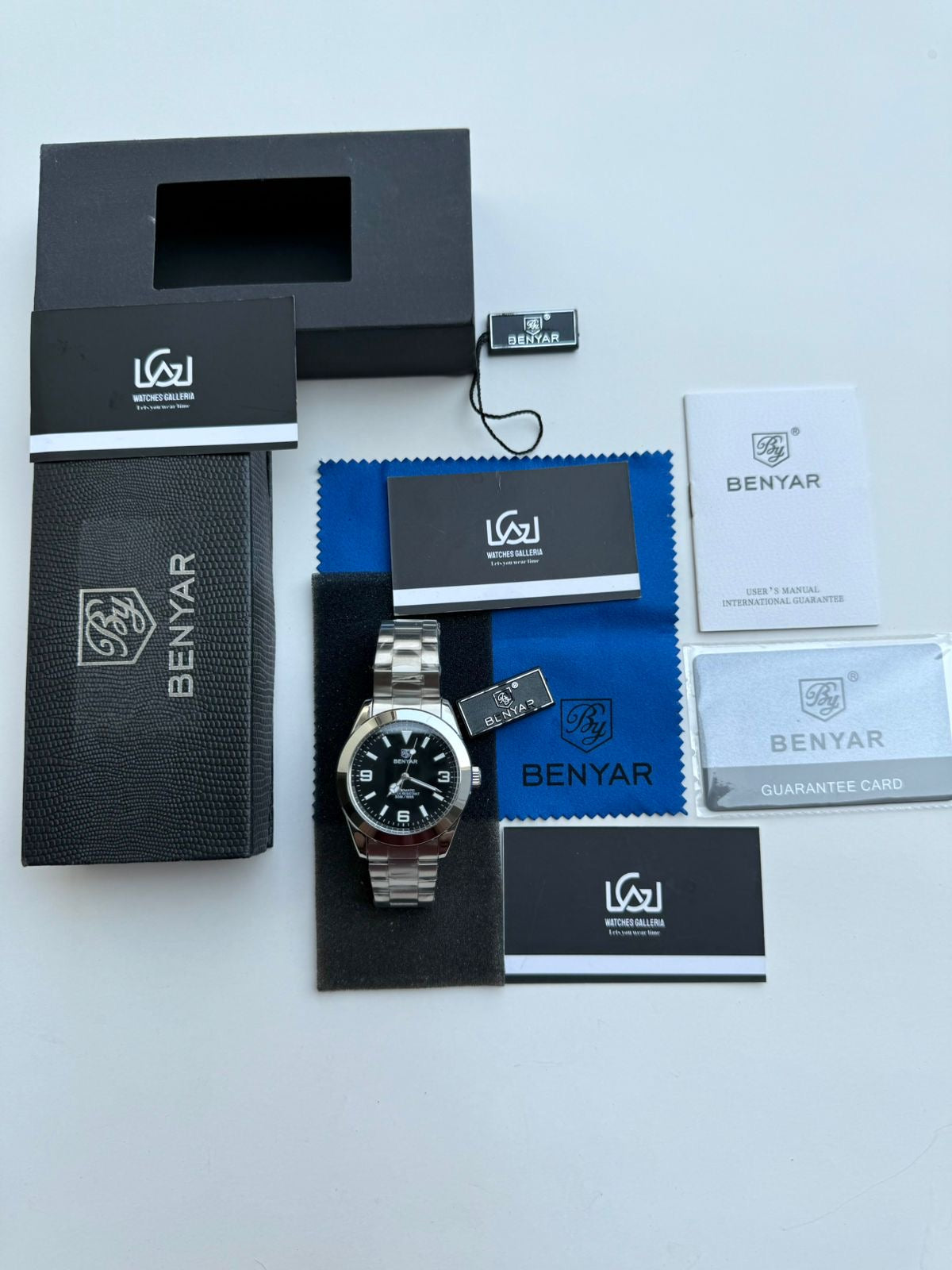 Benyar Explorer Automatic (Black) BY5177 Watches Galleria