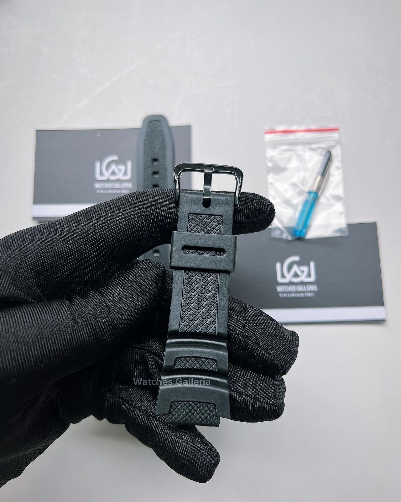 Silicon Straps (Black) For Casio W218H | F108 | AE1100 | AE1200 | SGW300 | MRW200