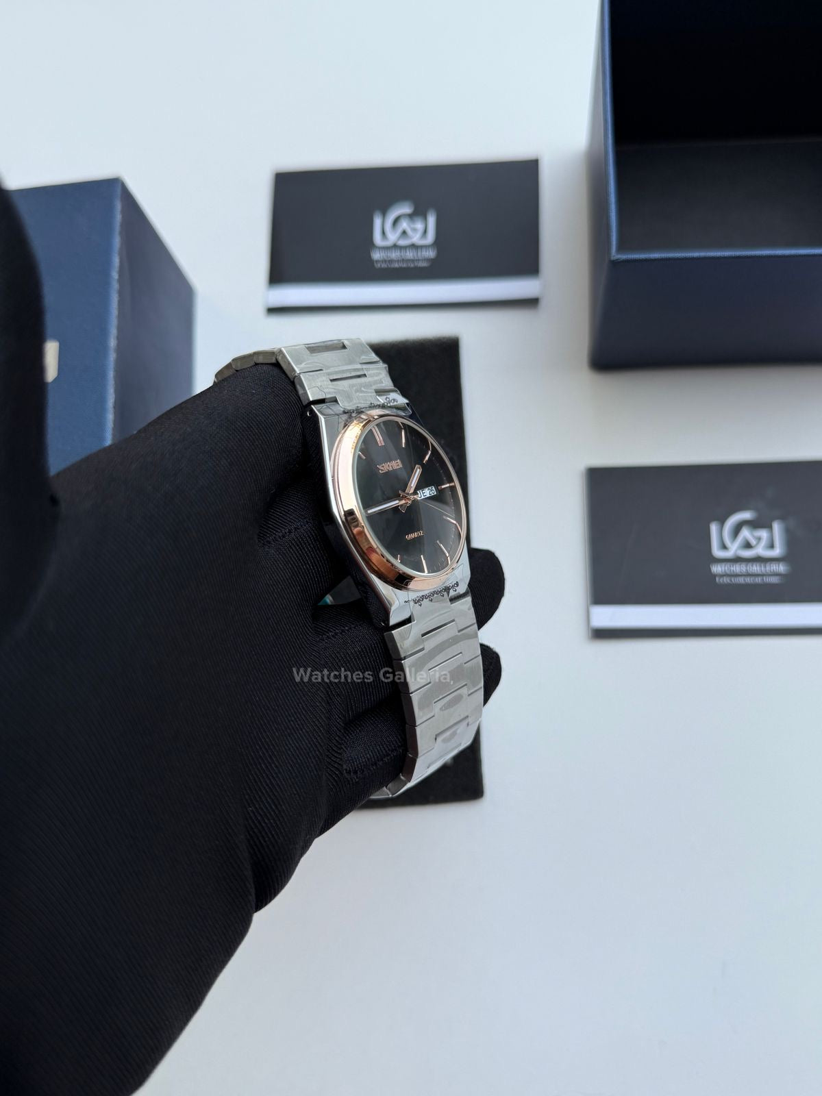 Skmei PRX Quartz Watch (Rose Gold Bezel) 9288 Watches Galleria