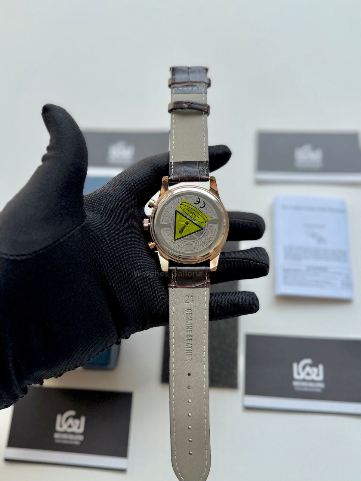 Lige Chronograph Quartz (Rose Gold) Lige8989 Watches Galleria © Copyrights All Right Reserved