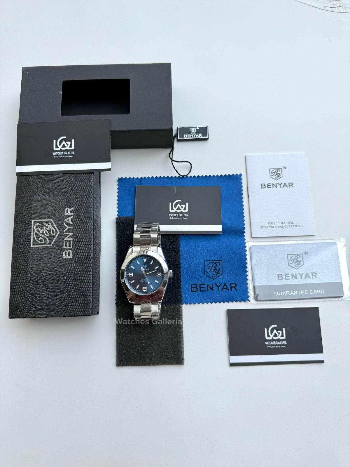 Benyar Explorer Automatic (Blue) BY5177 Watches Galleria