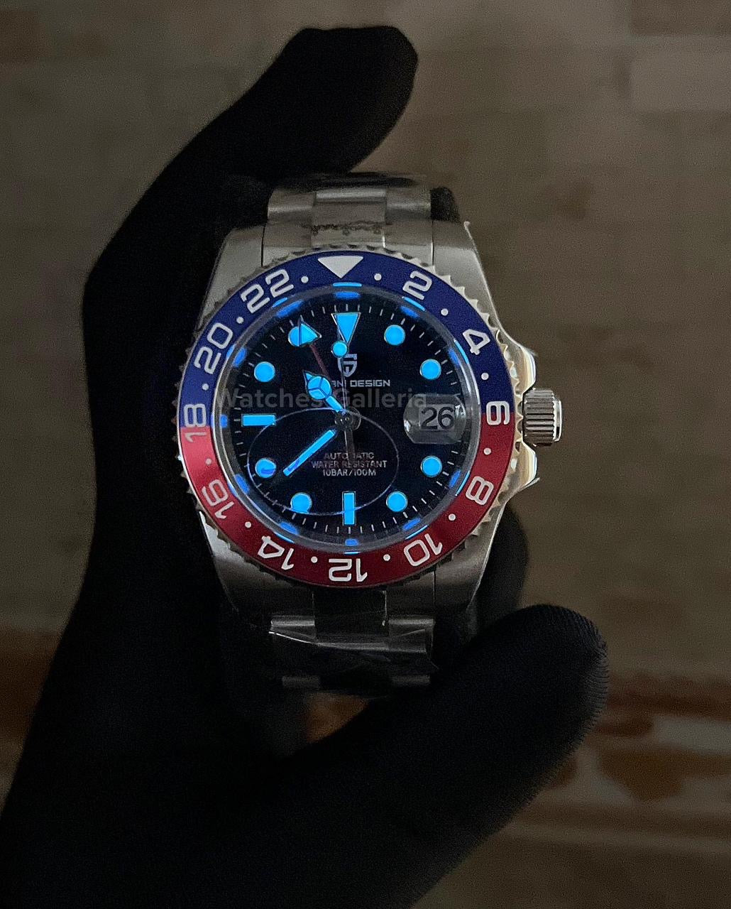Pagani Design GMT Master Automatic (Pepsi) PD1662
