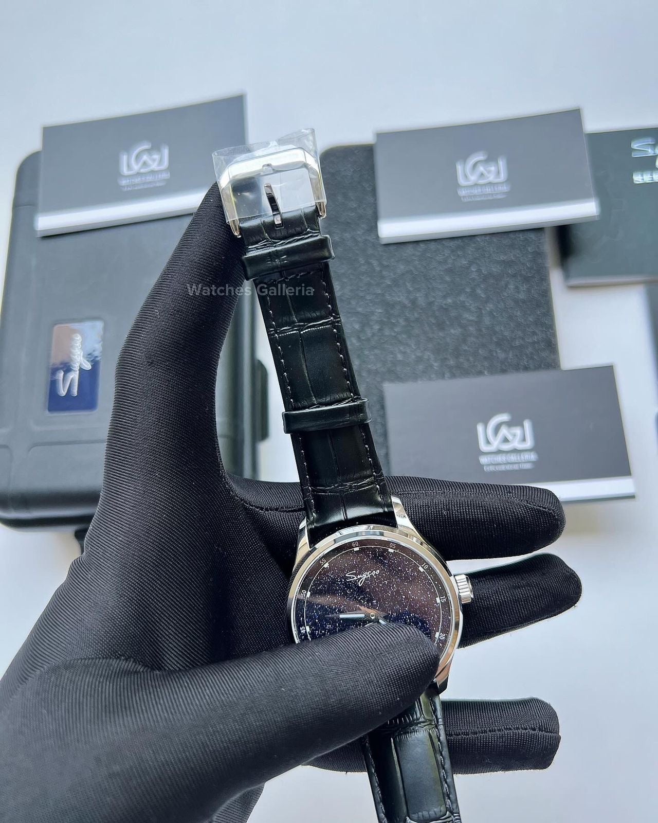 Suguess Tourbillon Master Automatic (Black) SU8230STRF Watches Galleria