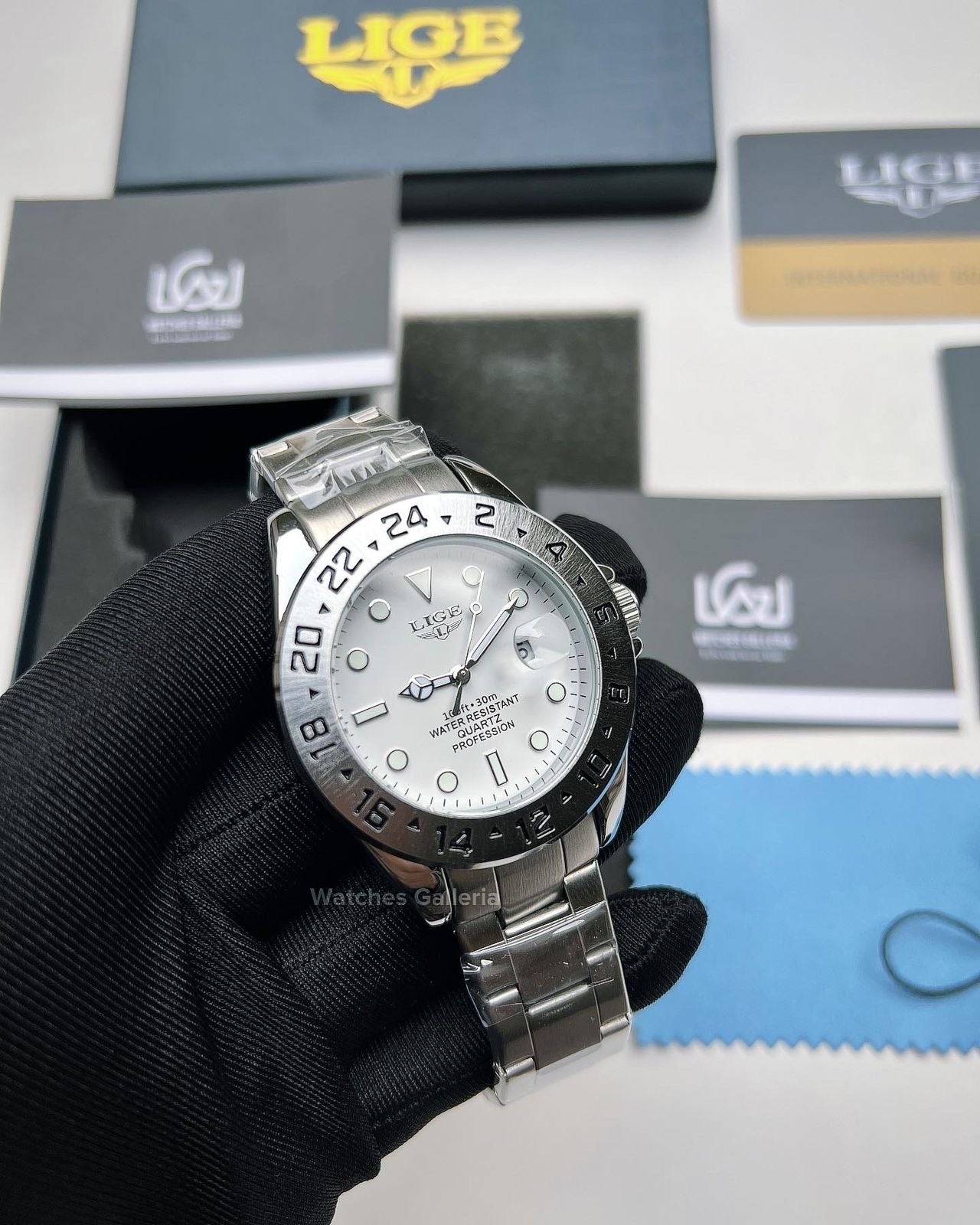 Lige Explorer II Quartz (White) LG8947