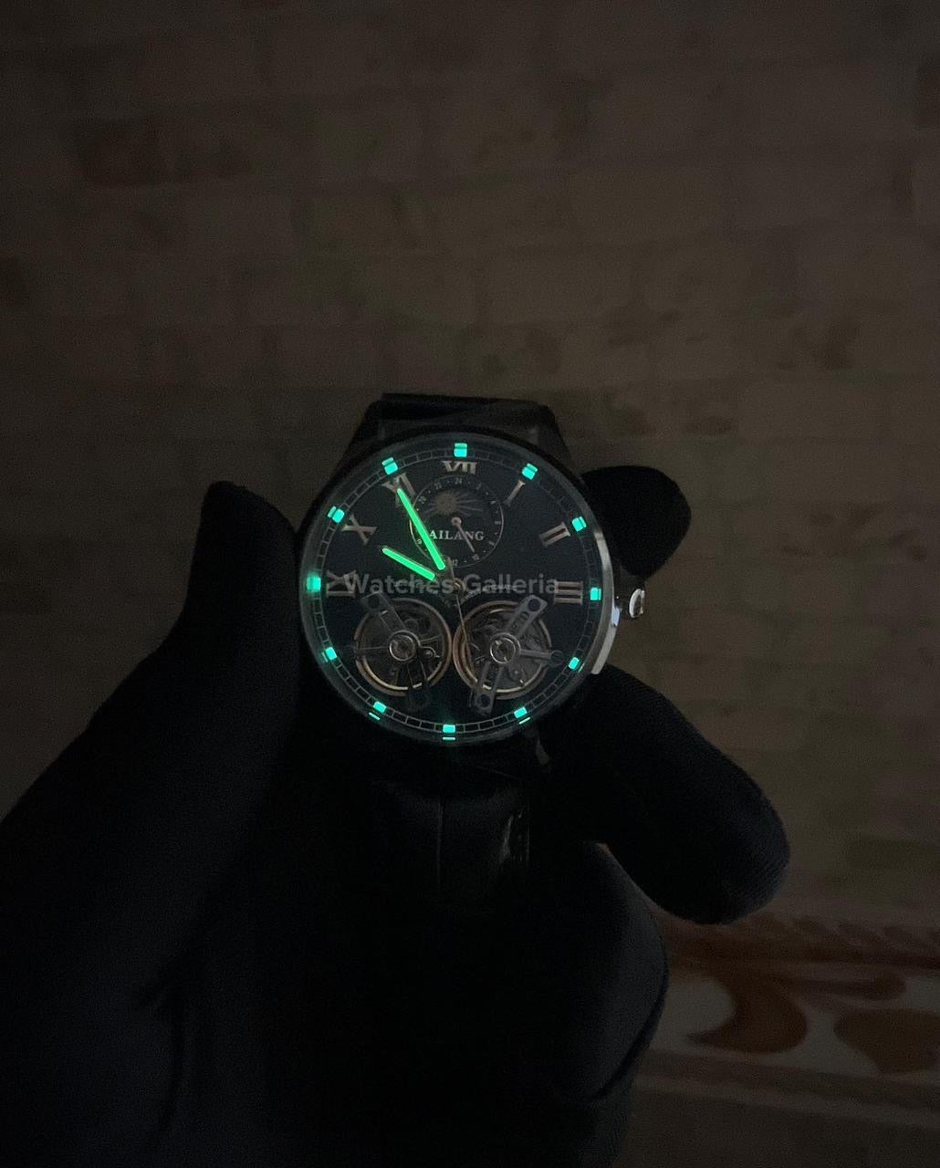 Ailang Double Flywheel Automatic (All Black) AL8822
