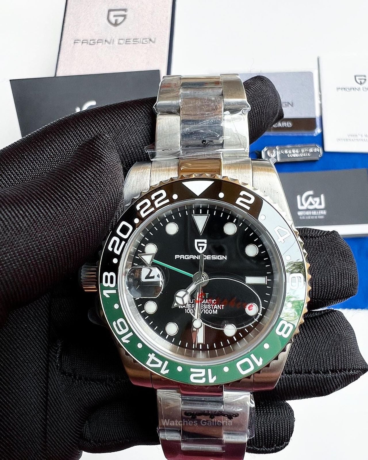 Pagani Design GMT Master Automatic (Sprite) PD1662
