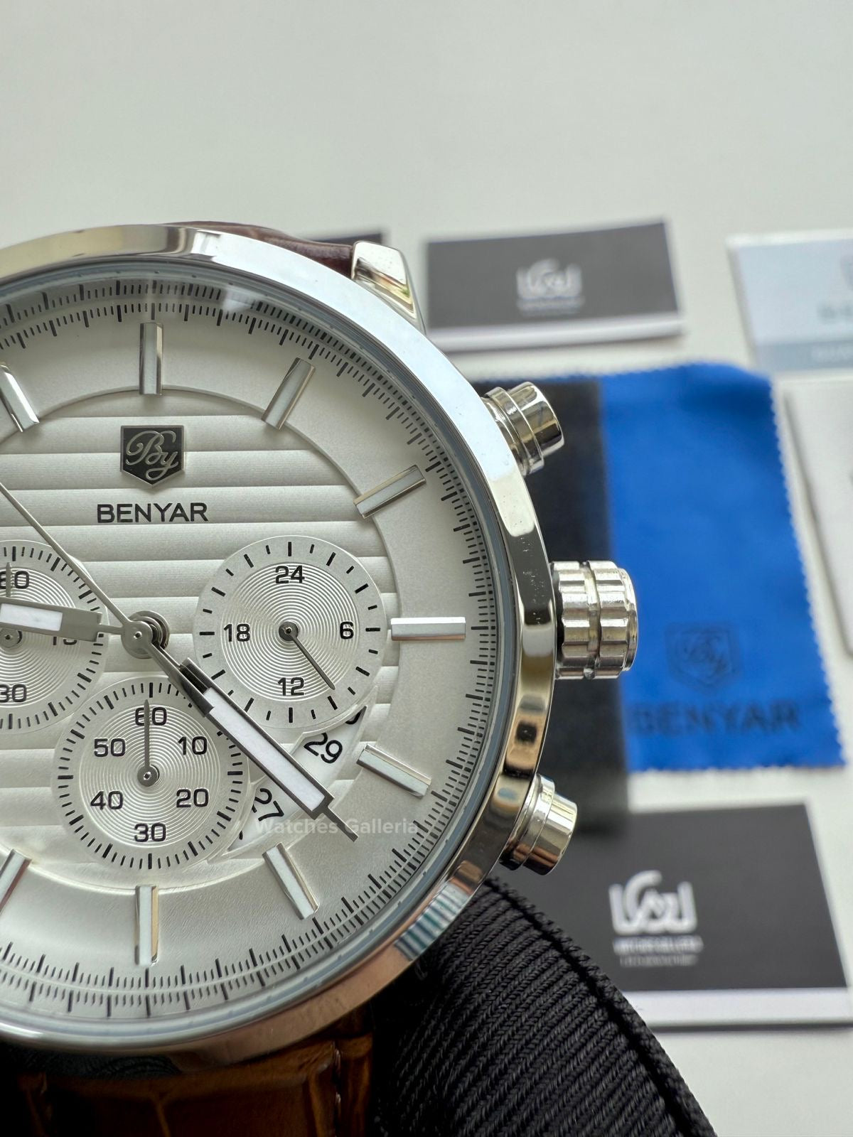 Benyar Classic Calendar Quartz (Brown) BY5104 Watches Galleria