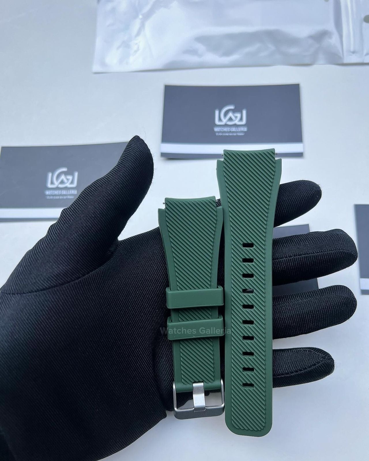 Silicon Straps for Samsung S3 Watch & Huawei GT 46mm (Green)