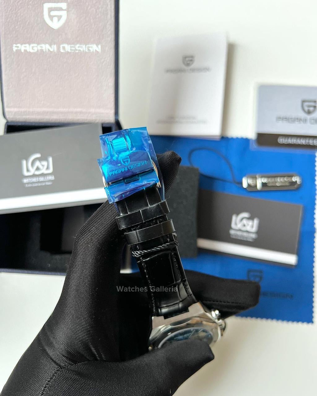 Pagani Design Royal Oak Chronograph Quartz (Blue Dial) PD1707