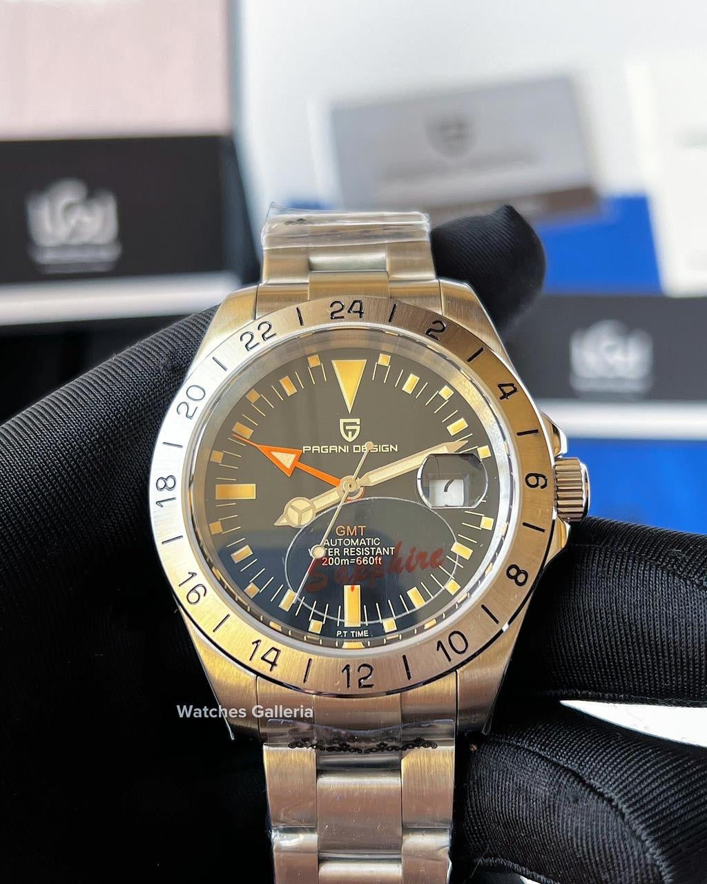 Pagani Design Explorer II Freccione Automatic (Orange) PD1693