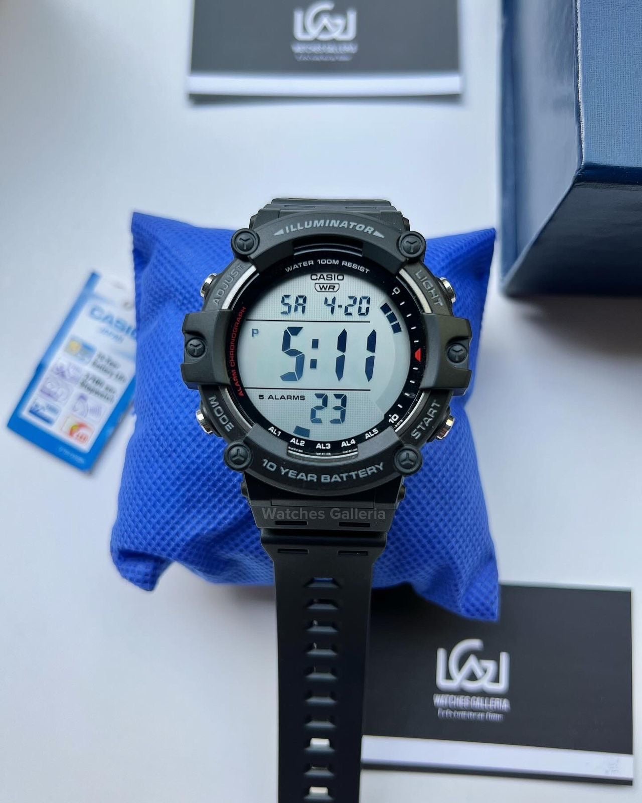 Casio Sports Digital Watch AE1500WH Watches Galleria