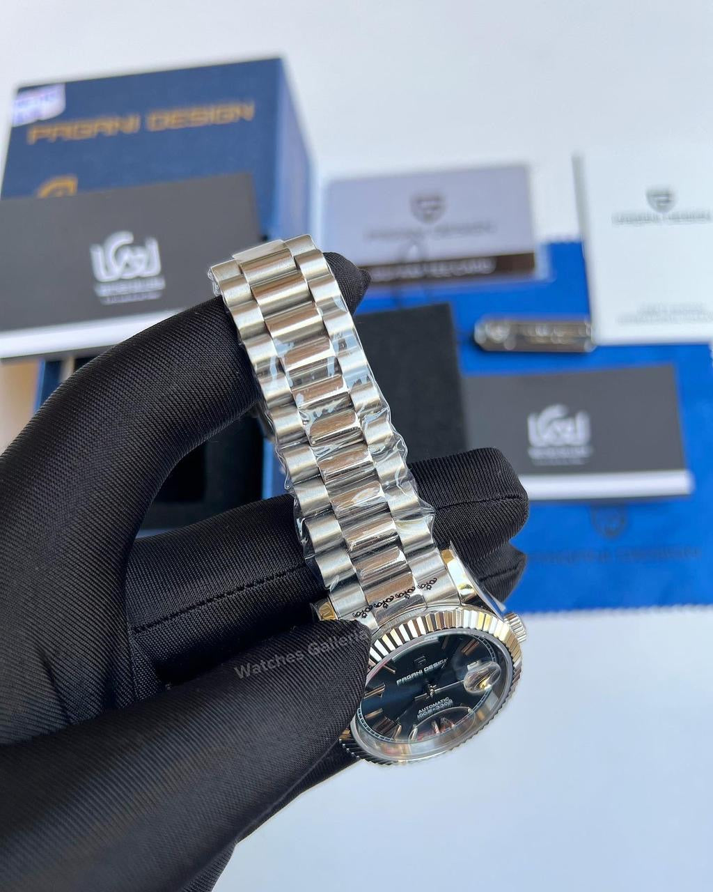 Pagani Design Date Day Automatic 36mm (Blue) PD1752