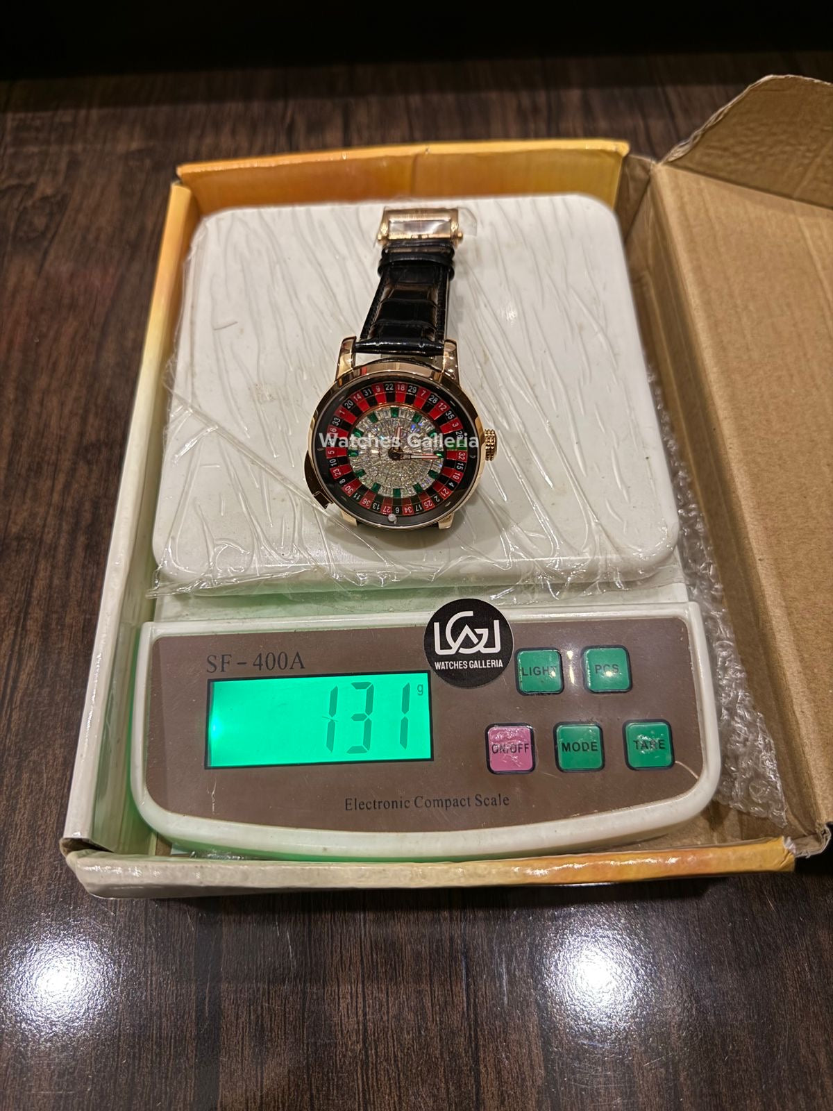 Pindu Design Casino Roulette Button Edition Automatic (Baguette Cut Diamonds) P6628 Watches Galleria