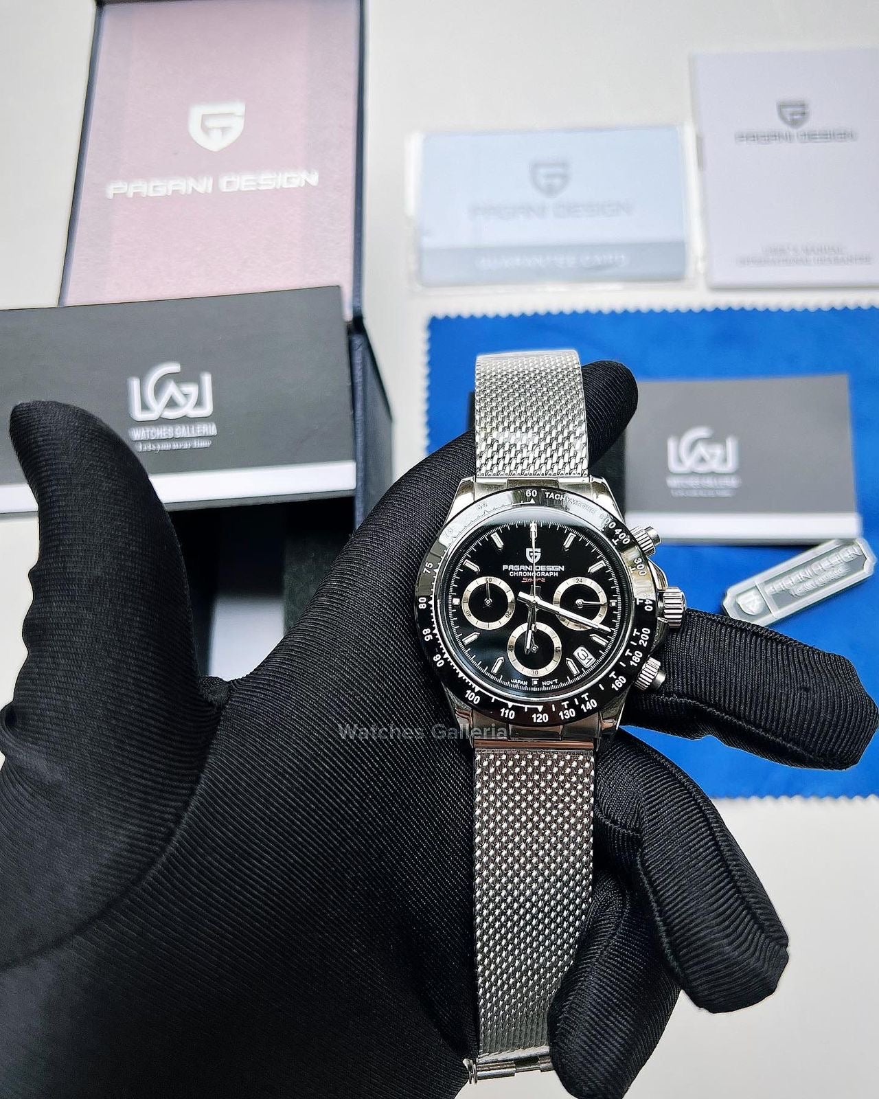 Pagani Design Daytona Quartz (Exclusive Mesh Strap) PD1664