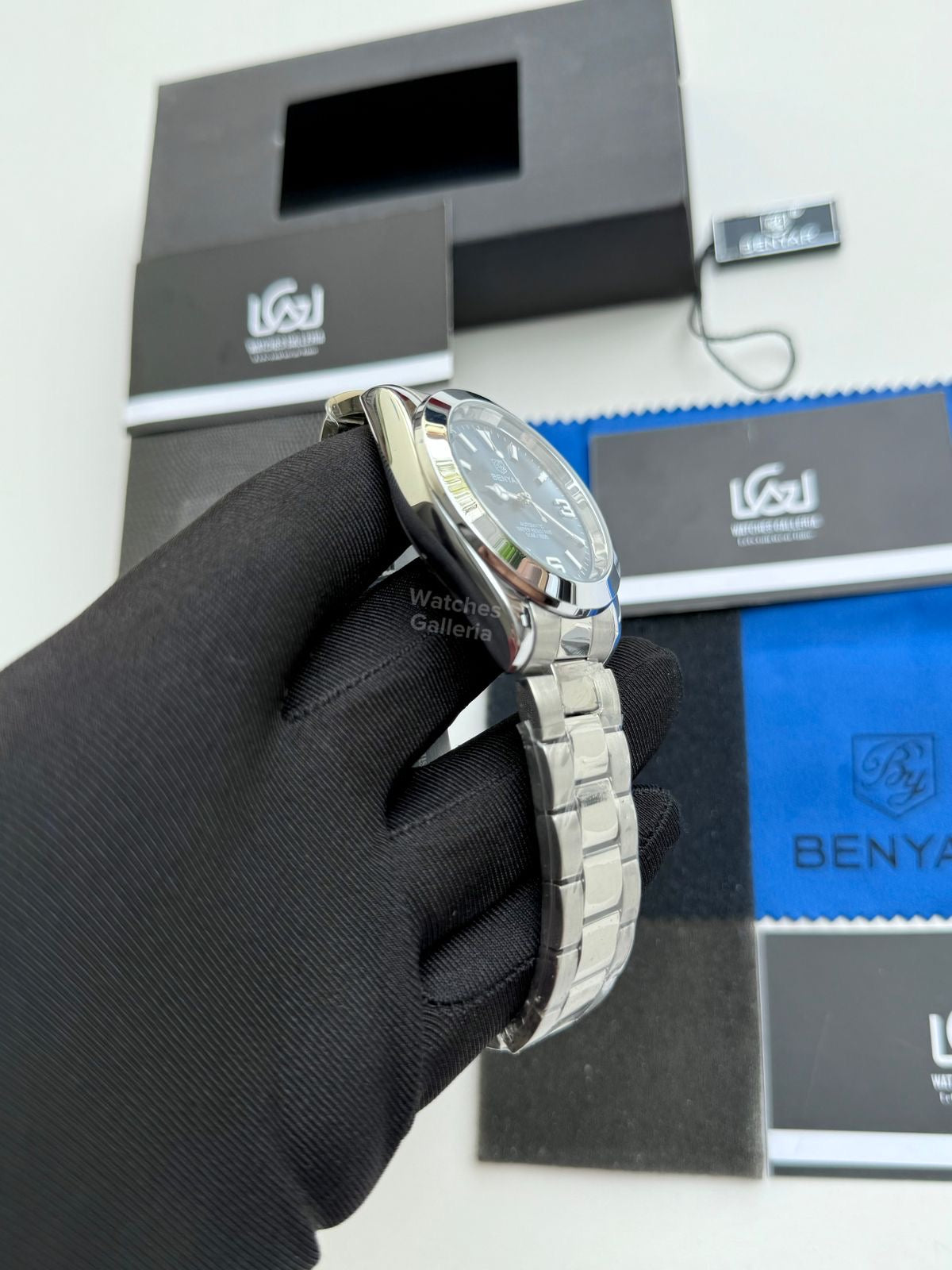 Benyar Explorer Automatic (Blue) BY5177 Watches Galleria