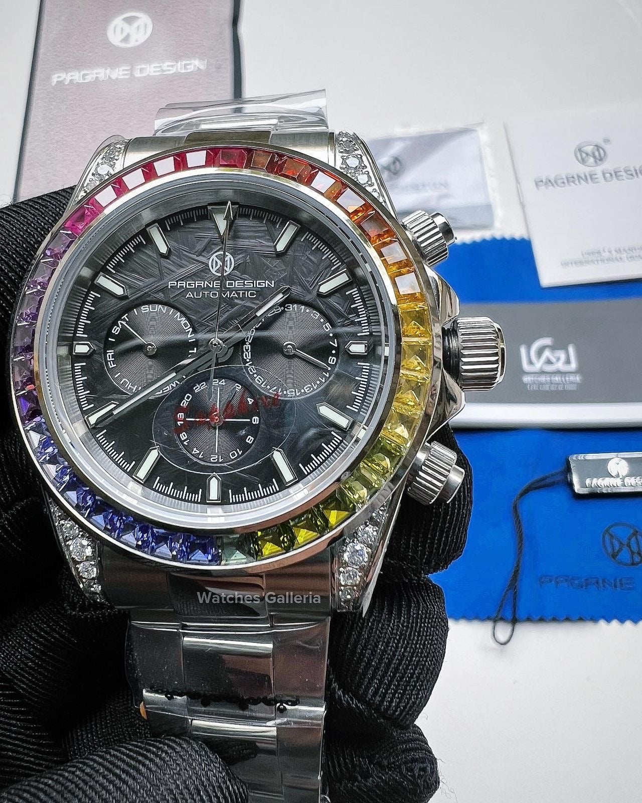 Pagrne Design Rainbow Daytona Automatic PG1666