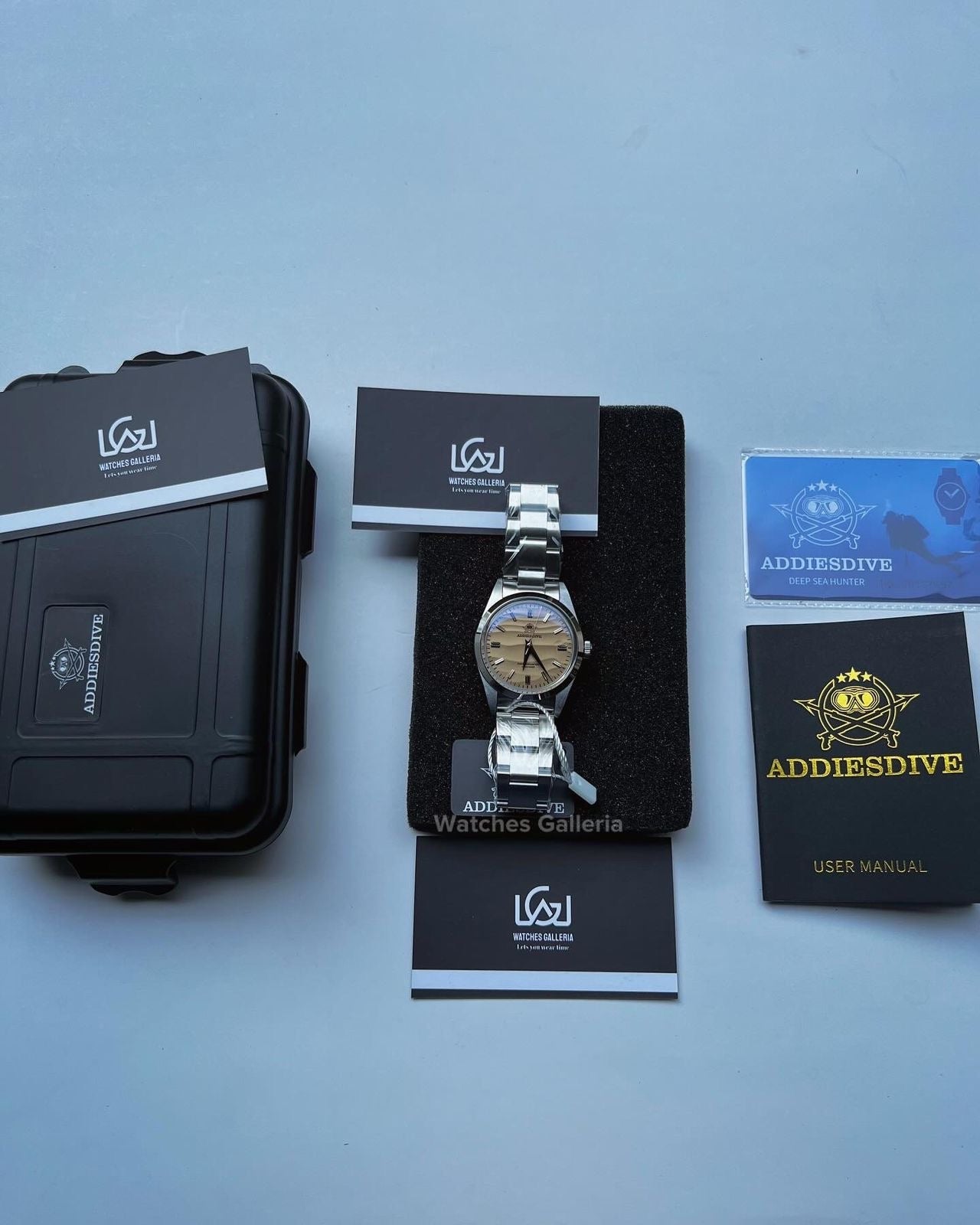 Addiesdive Desert Sand Quartz (Unisex) AD2030 Watches Galleria